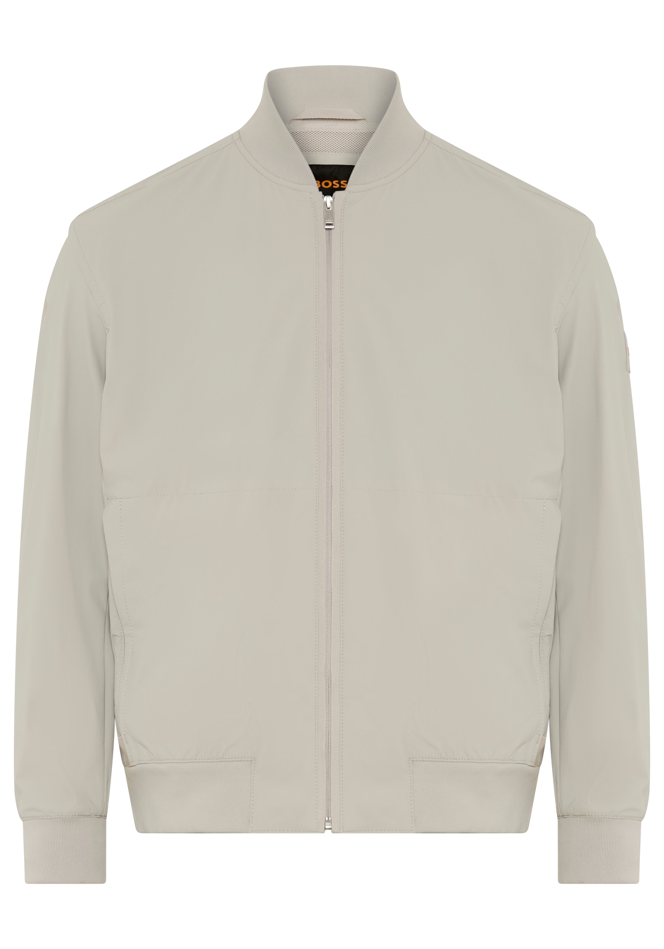 BOSS ORANGE Blouson »Osruf« Rippbündchen, Regular Fit, 2-wege-Reissverschluss