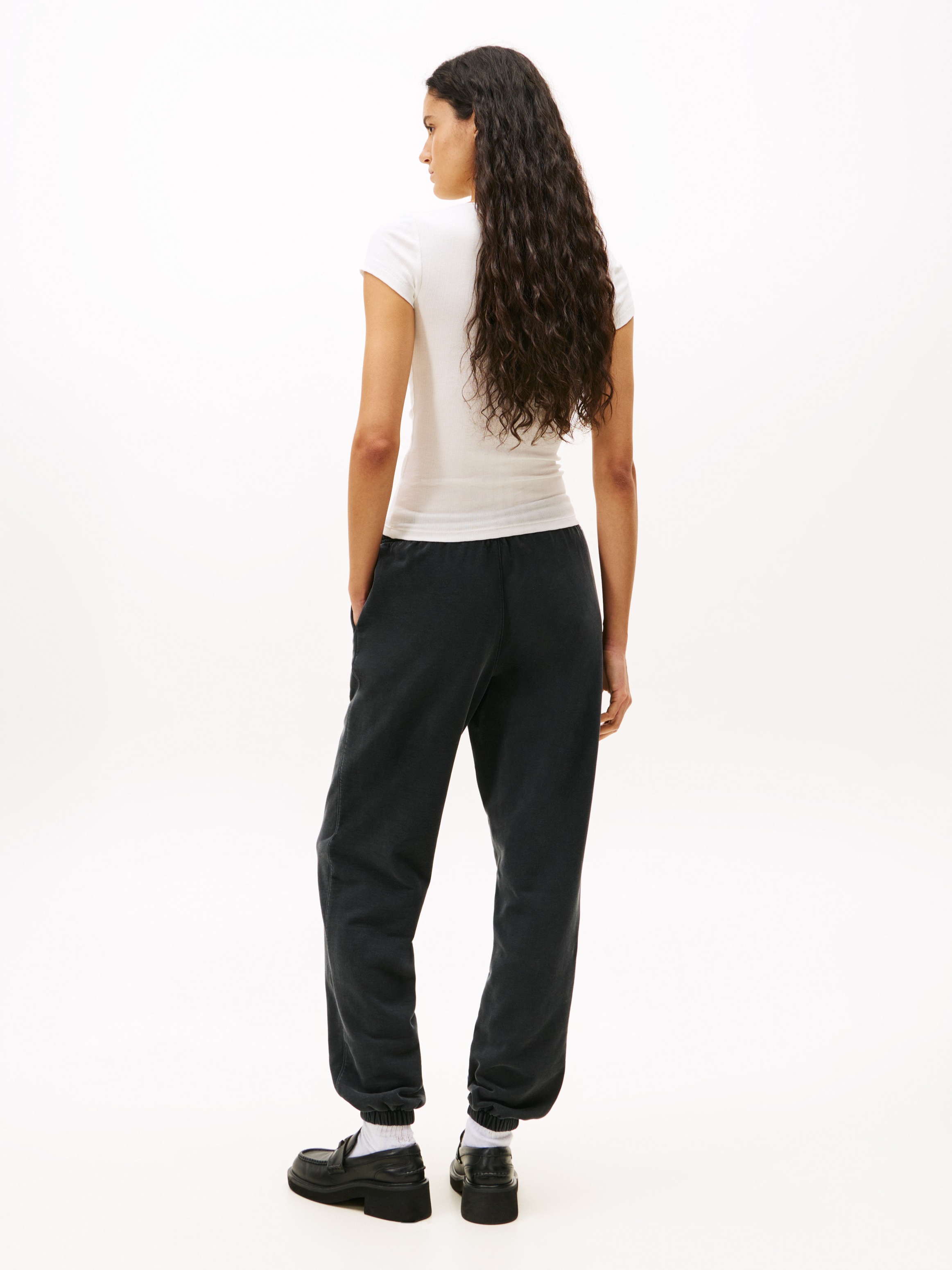 Tommy Jeans Kurzarmshirt »TJW SLIM IRREGULAR RIB SS« in gerippter Struktur