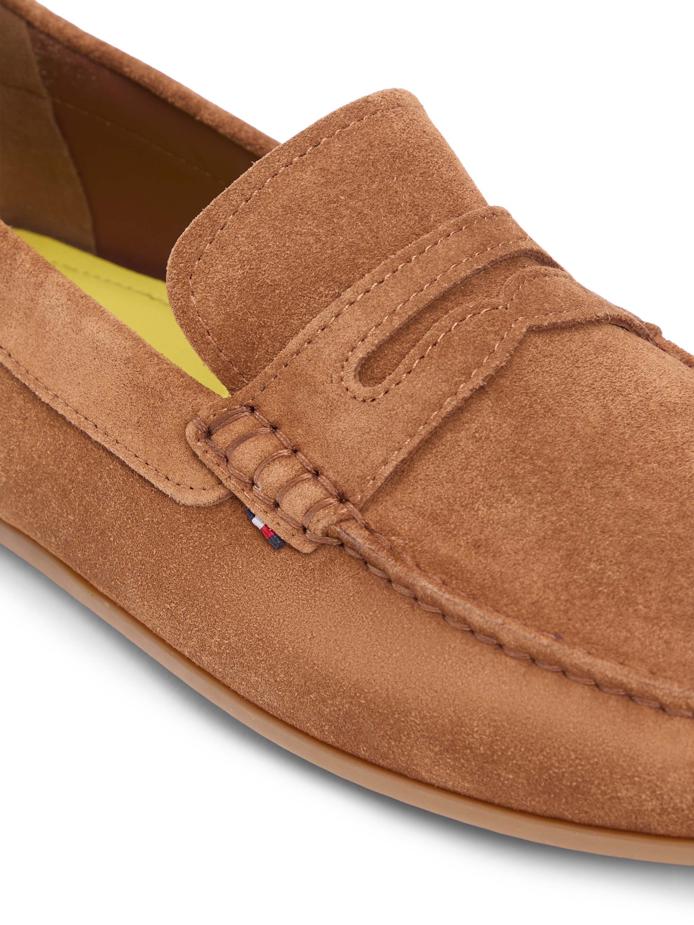 Tommy Hilfiger Slipper »CORE HILFIEGR SUEDE DRIVER«  flats, chaussure à enfiler style mocassin