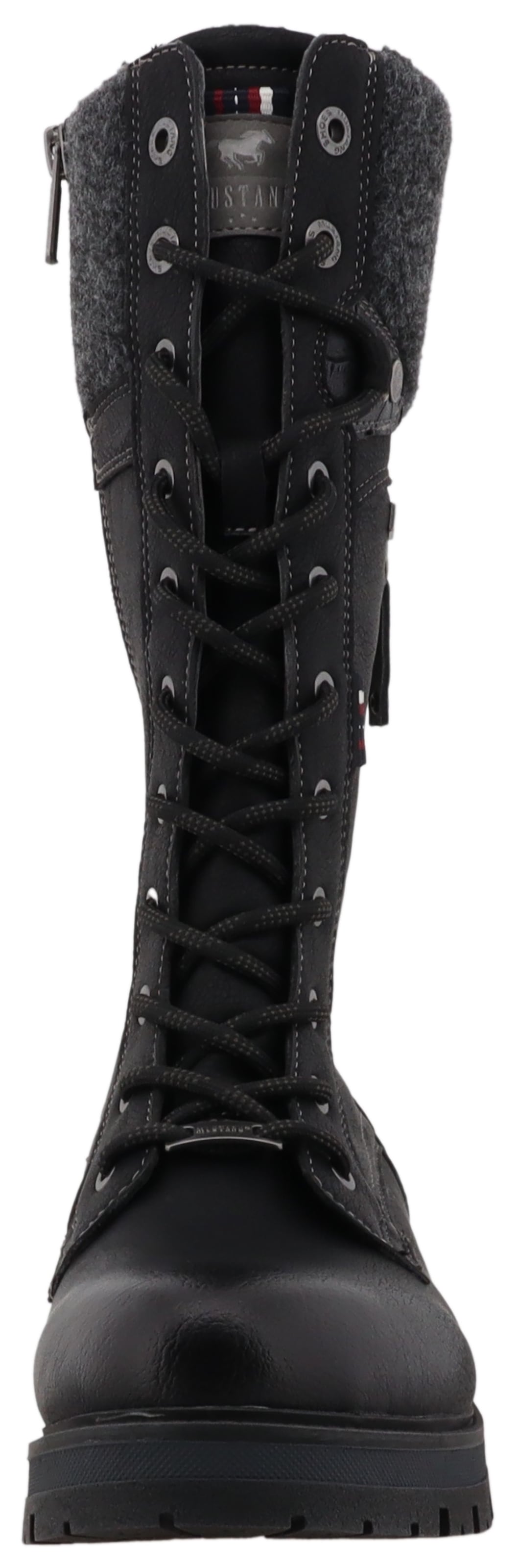 Mustang Shoes Bottes d'hiver »Darleen«  bottes à lacets avec fermeture éclair