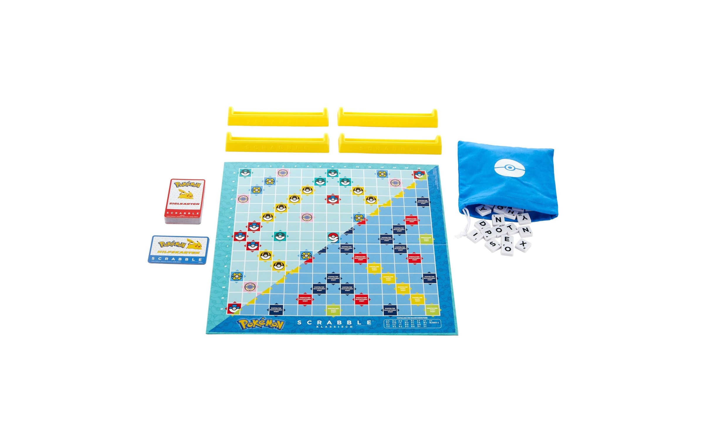 Mattel games Spiel »Scrabble Pokemon -DE-«