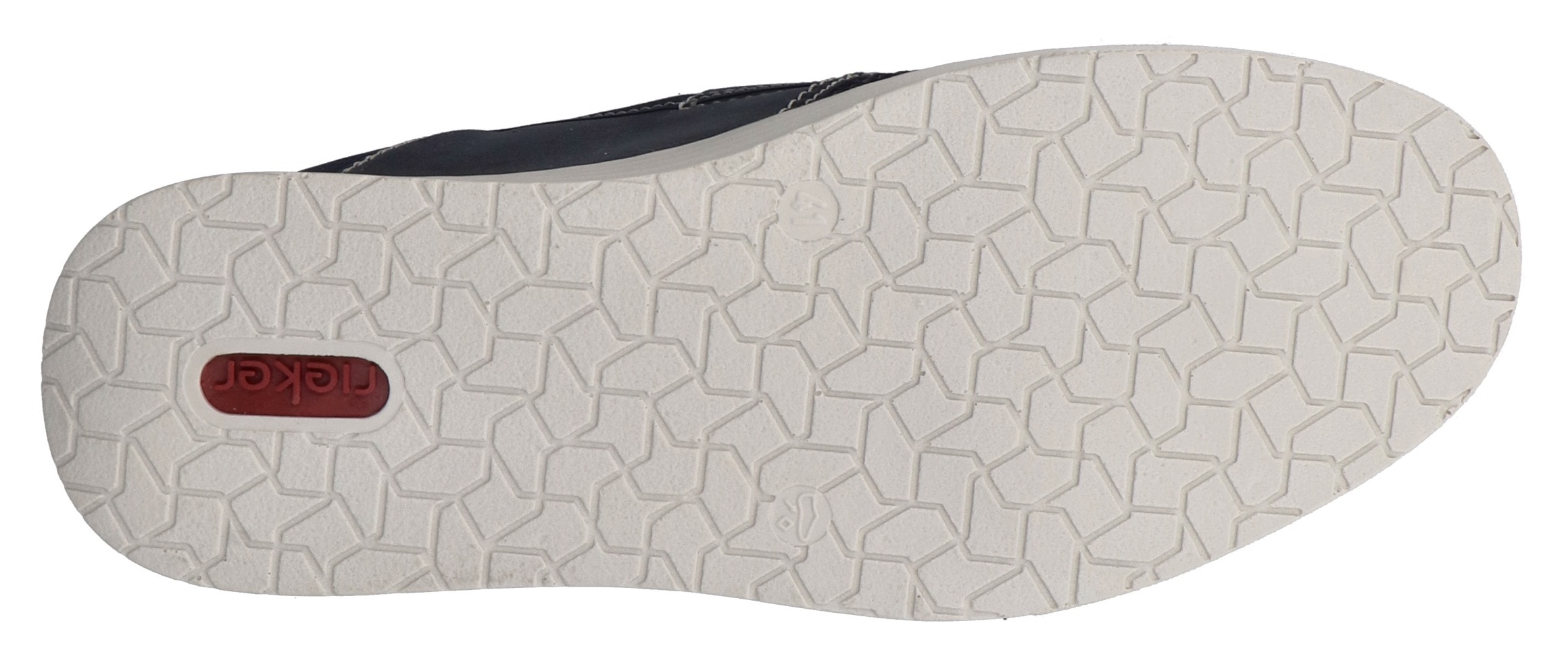 Rieker Slipper  Espadrilles, Sommerschuh mit kontrastfarbenen Ziernähten