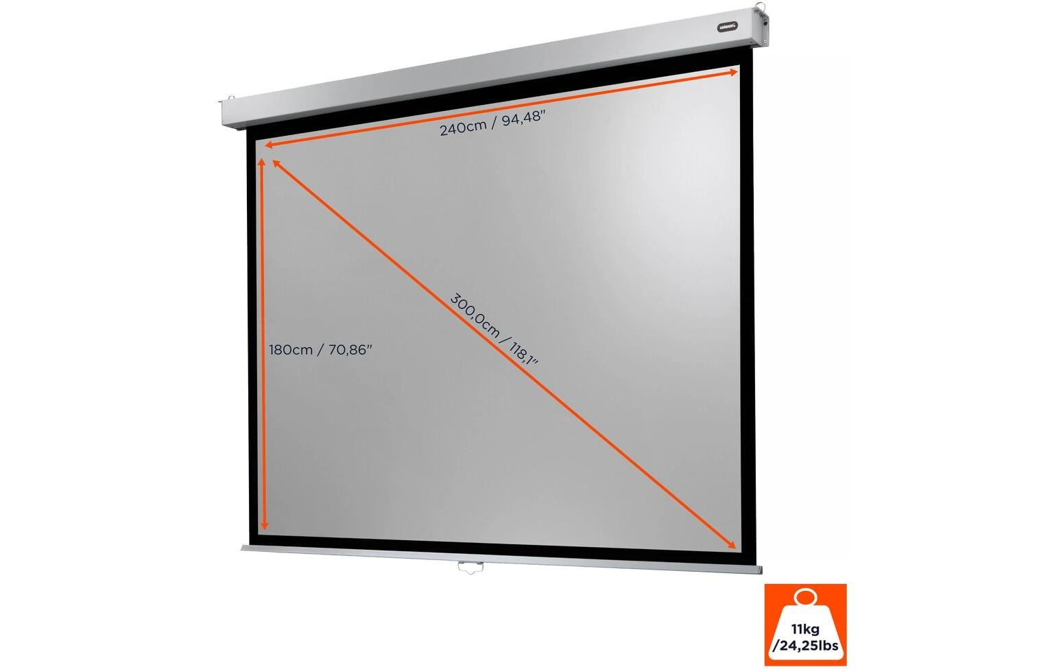 Celexon Rolloleinwand »Professional Plus 240x180 cm«
