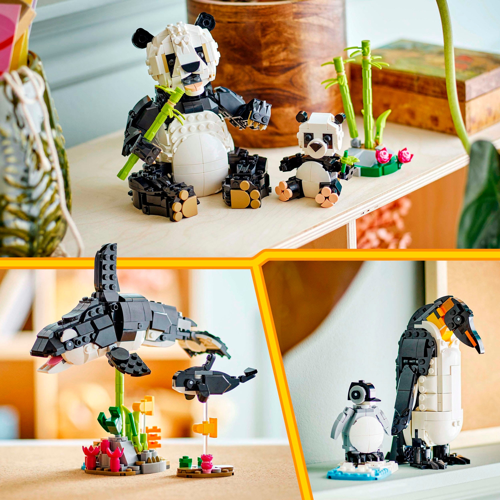 LEGO® Pions de construction »Wilde Tiere: Pandafamilie (31165), LEGO Creator« Made in Europe