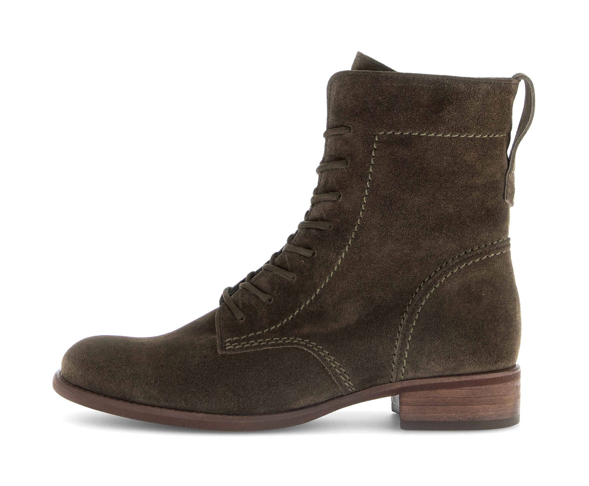Gabor Schnürstiefelette  , Blockabsatz, Schnürboots, Herbtboots mit herausnehmbarer Fussbett