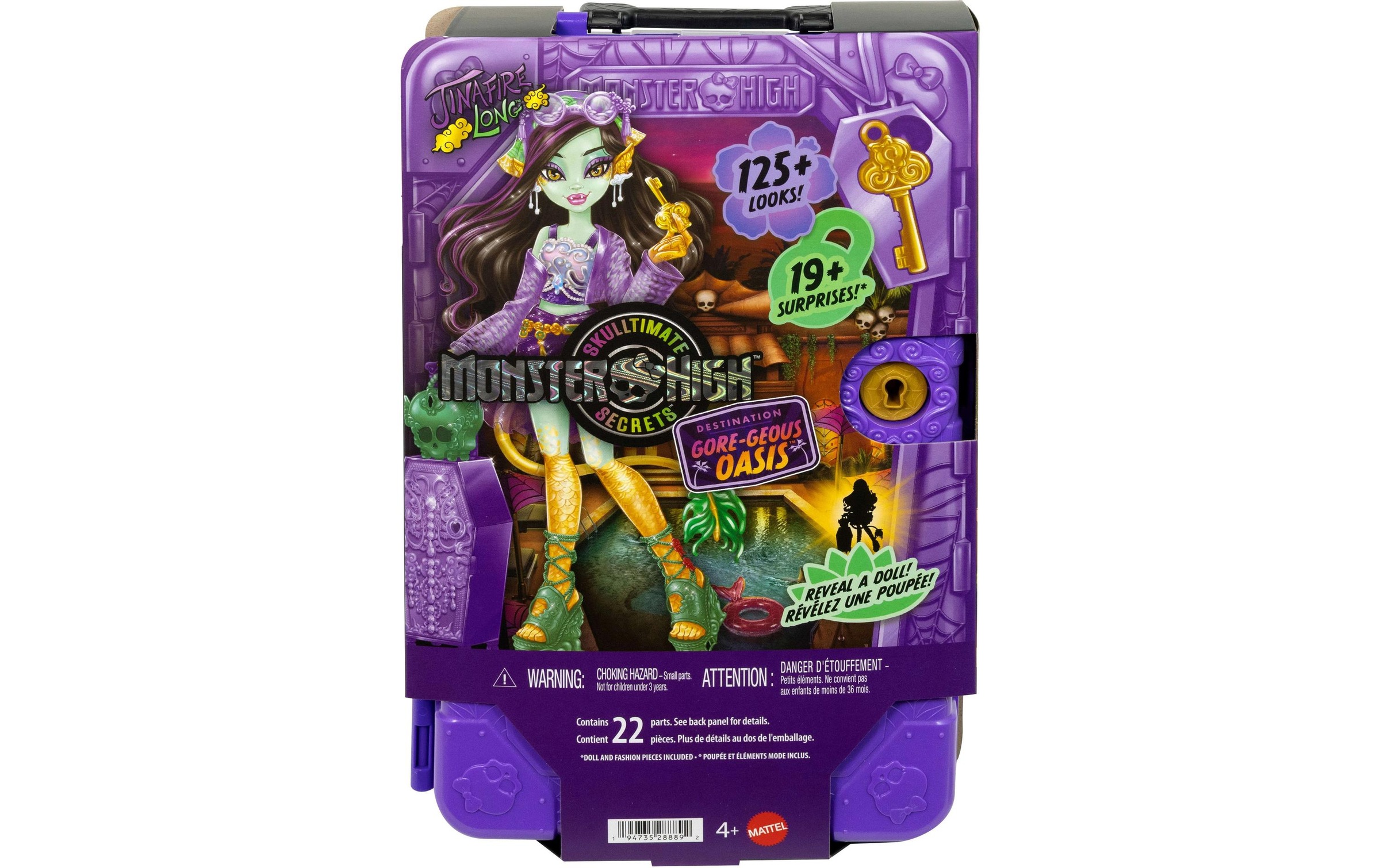 MonsterHigh™ Anziehpuppe »Monster High Verborgene Schätze Oase Jinafire«