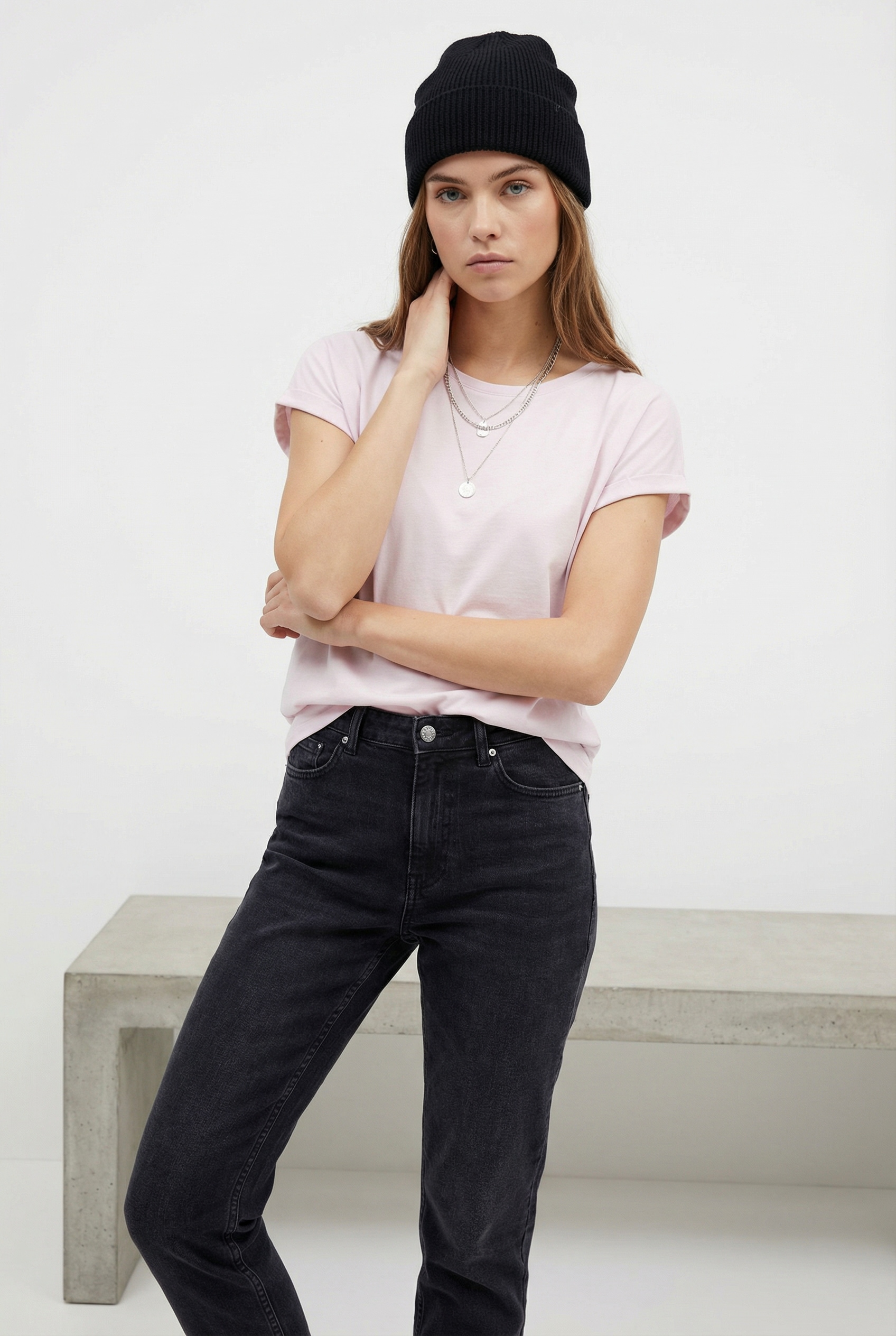 Vila Rundhalsshirt »VIDREAMERS NEW PURE T-SHIRT/SU-NOOS« Baumwollmischung, regular fit
