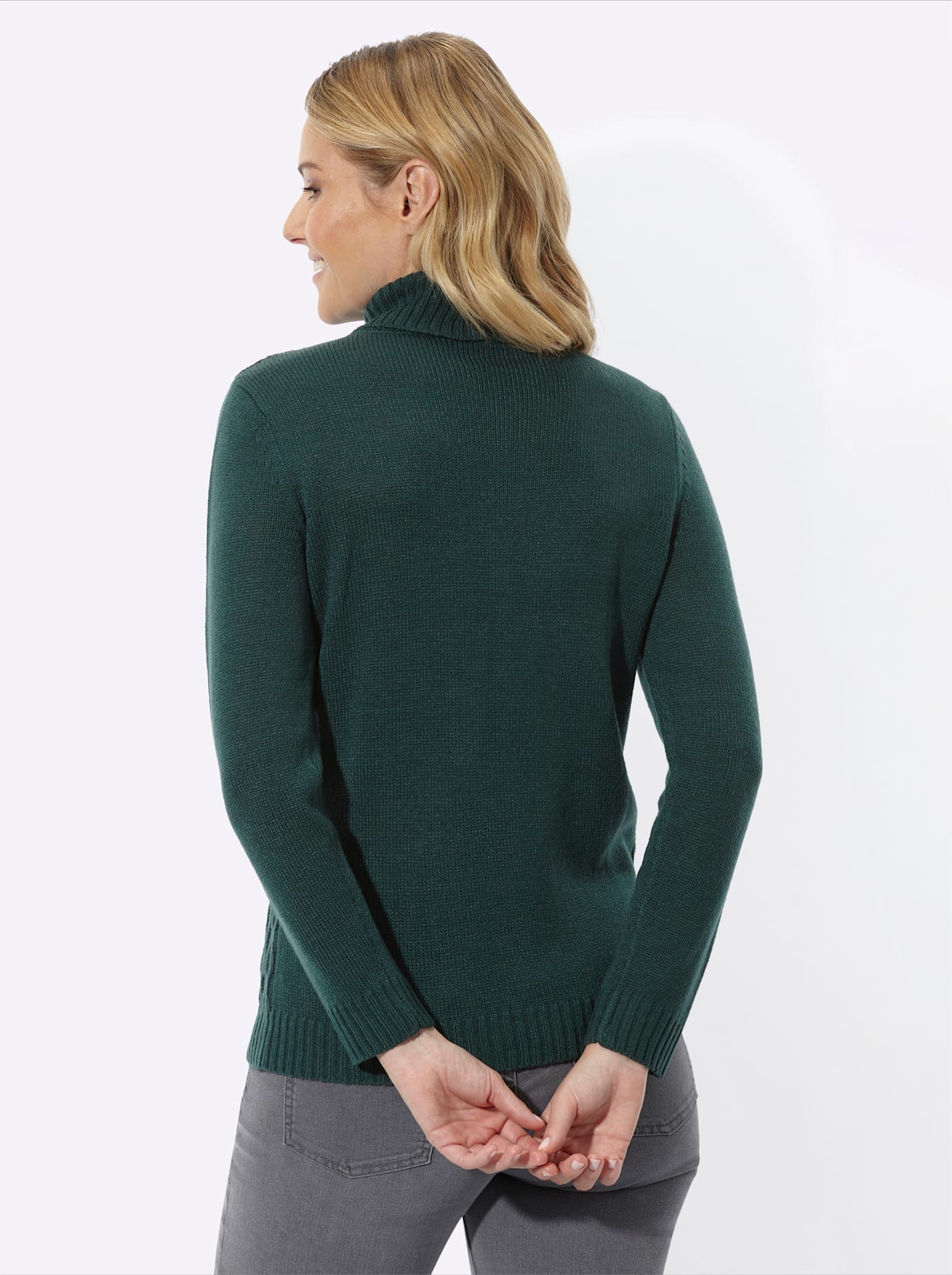 Classic Basics Pull à col roulé »Rollkragen-Pullover«