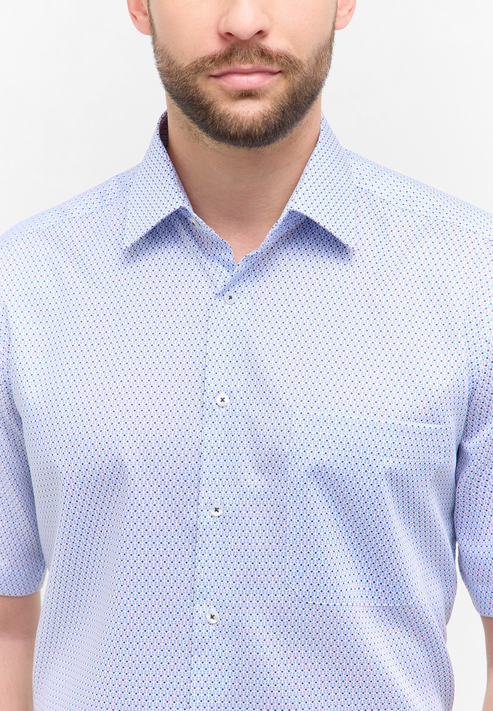 Eterna Kurzarmhemd »COMFORT FIT« NON IRON (bügelfrei)