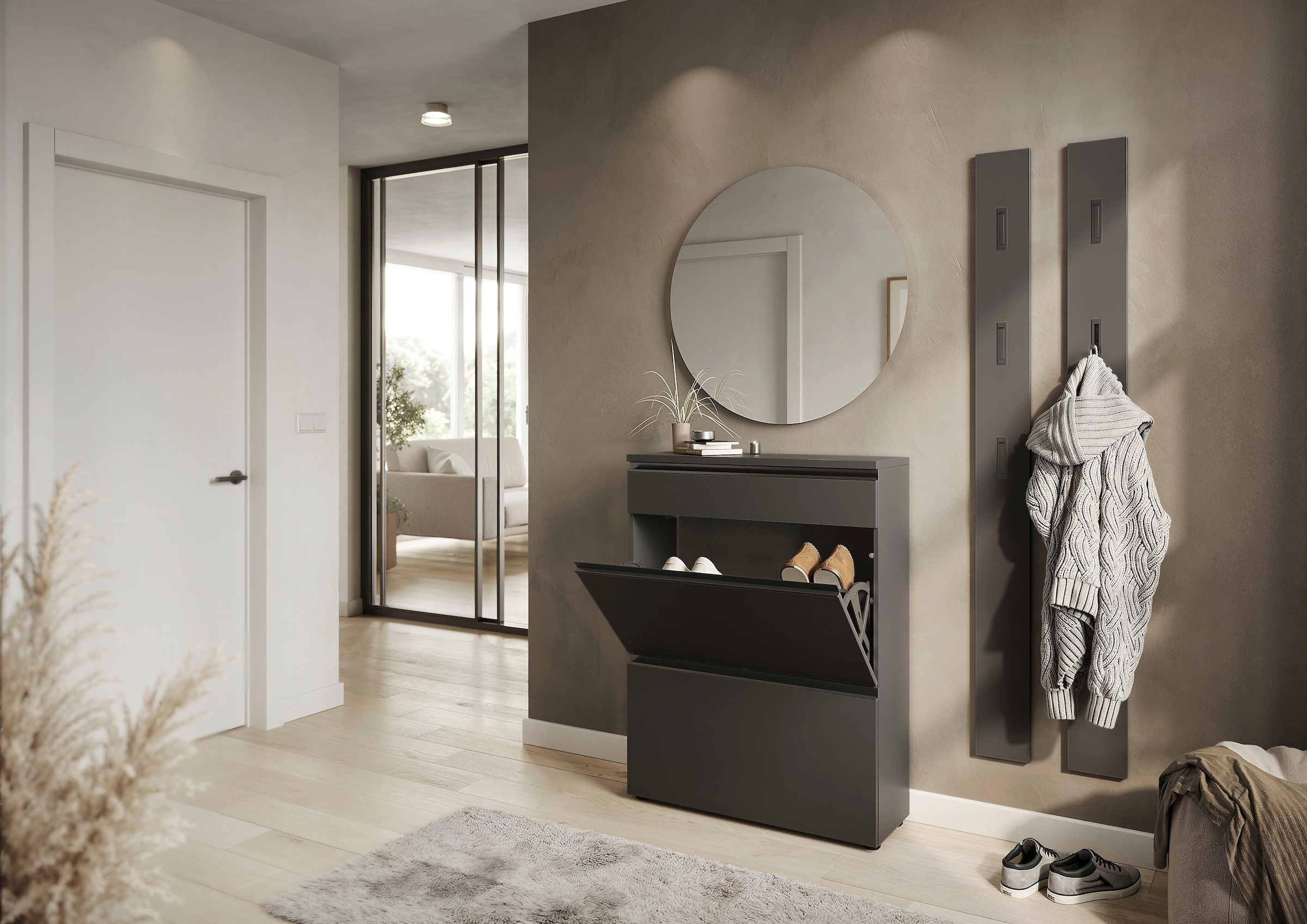 GERMANIA Armoire à chaussures »GW-Baldone« 1 cuis tlg. Platz für bis zu 12 Paar Schuhe