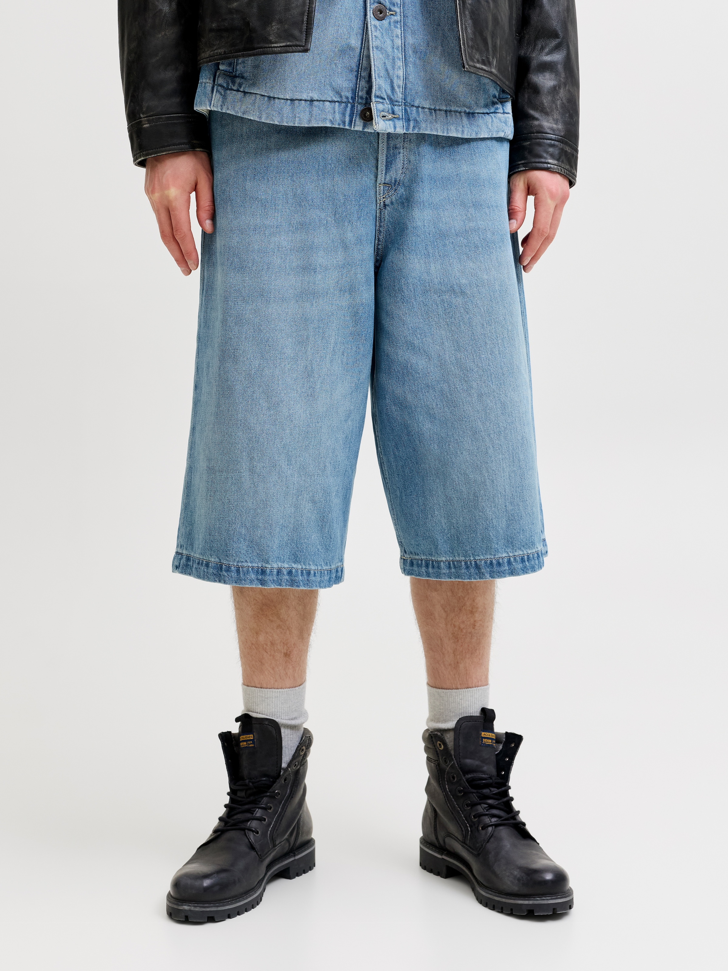 Jack & Jones Bermuda en jean »JJIBILLY JJLUCA JORTS AKM 793 LN« Coton