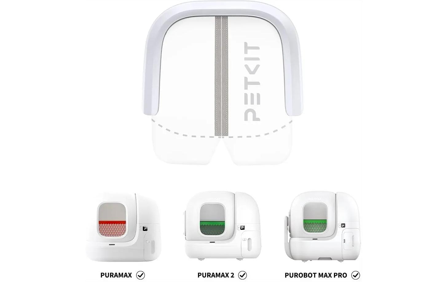 PETKIT Katzentoilette »Magnetic Dustproof Curtain 2.0«