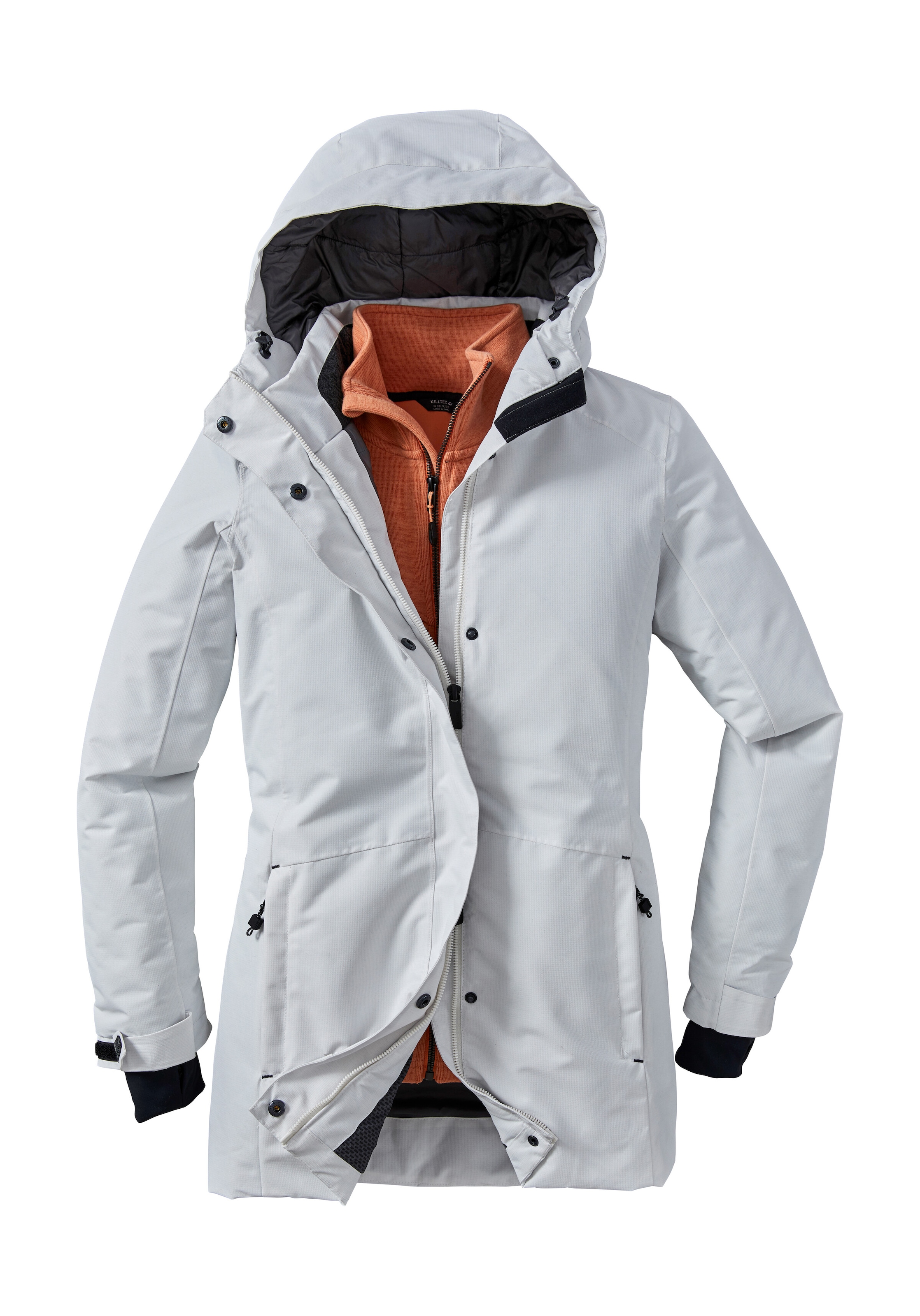 Killtec Parka »KOW 93 WMN PKR« Wasser- und winddichter Damenparka, atmungsaktiv, recyceltes Material