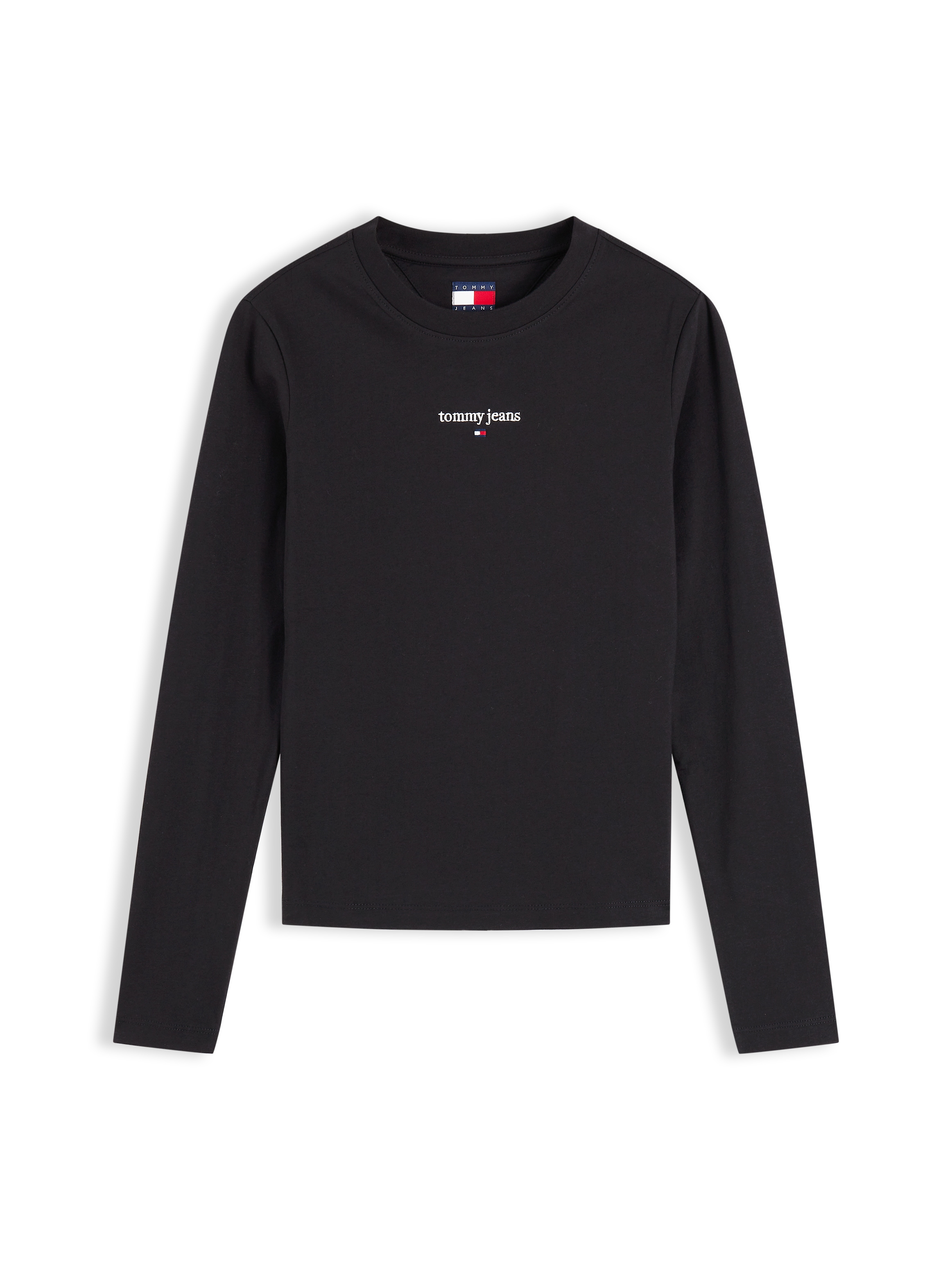 Tommy Jeans Langarmshirt »TJW SLIM CLASSIC LOGO LS TEE« Baumwollmischung, slim fit