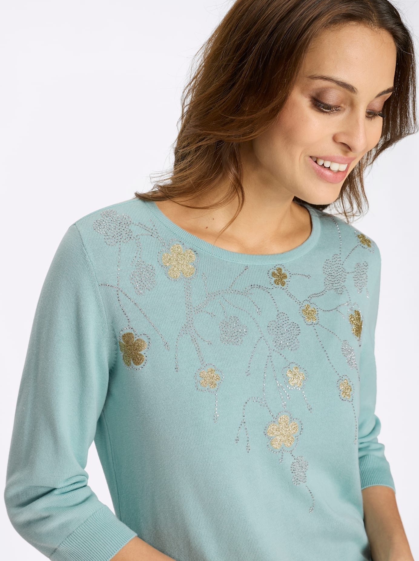 Lady Pull à col rond »Rundhals-Pullover«