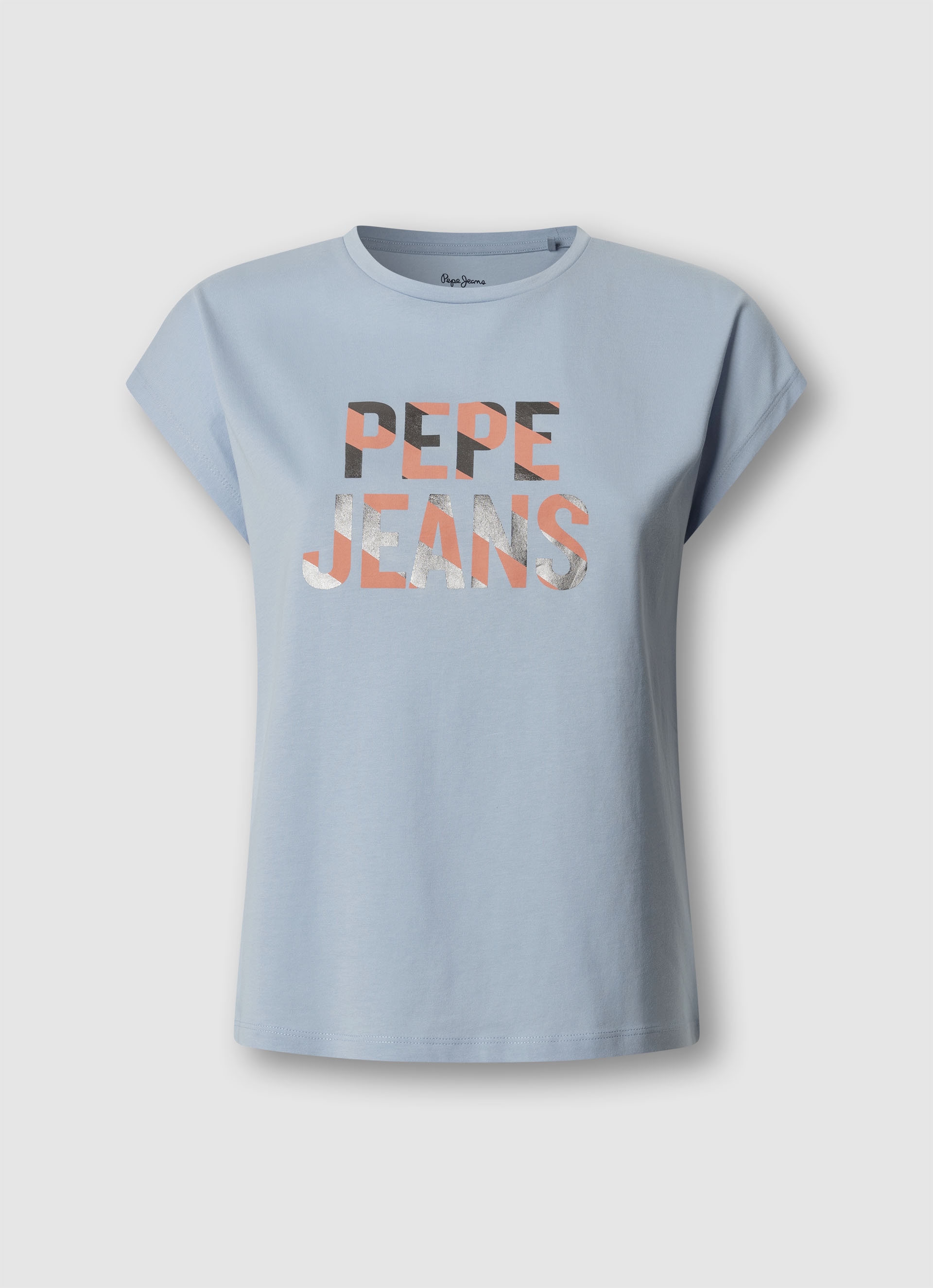 Pepe Jeans T-Shirt »CATALINA« aus Baumwolle, Logoschriftzug