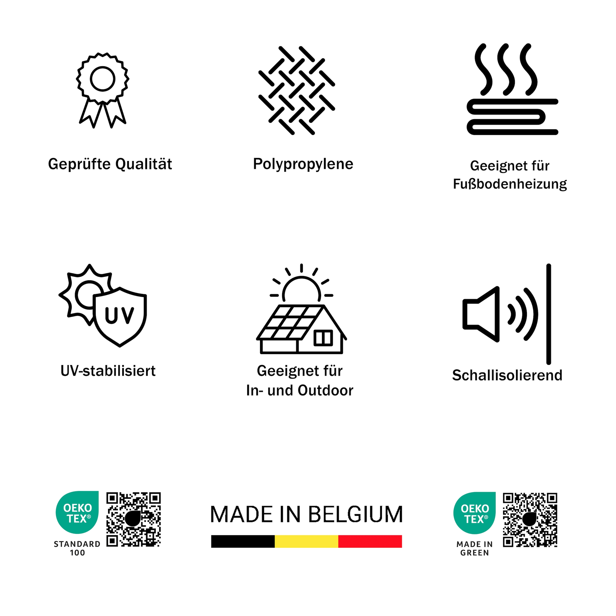 s.Oliver Tapis »Skadom, Wende-Teppich im Blatt Design, auch für Balkon und Terrasse« Rectangulaire 5 mm Höhe für In- und Outdoor geeignet, wetterfest & UV-beständig,