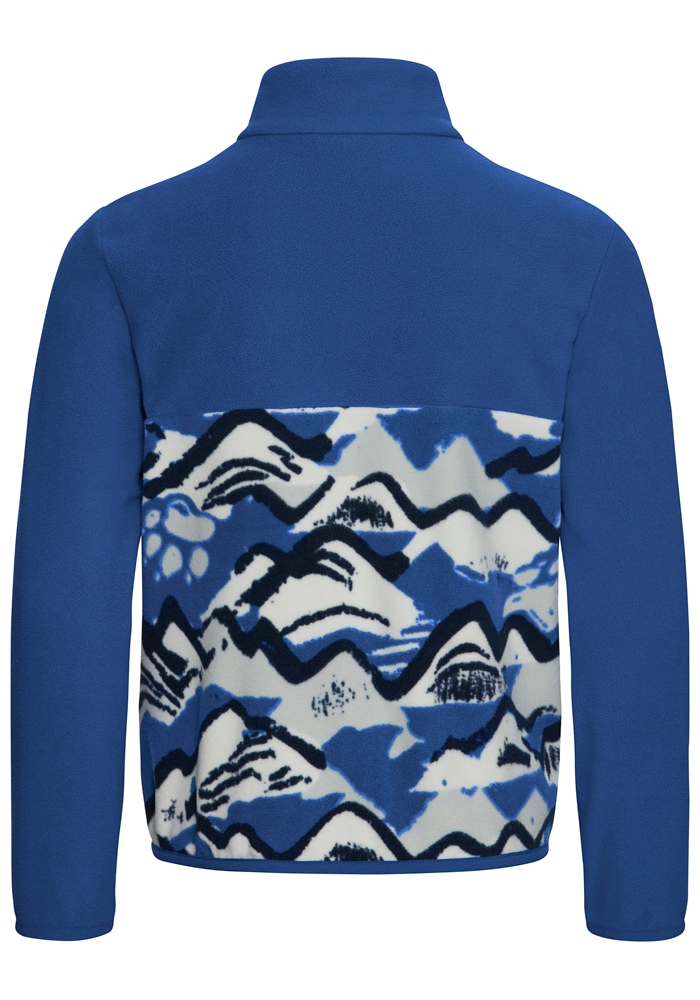 Jack Wolfskin Fleecejacke »PAW ERA 100 PRINT FZ K« Atmungsaktiv, leicht, Übergangsjacke