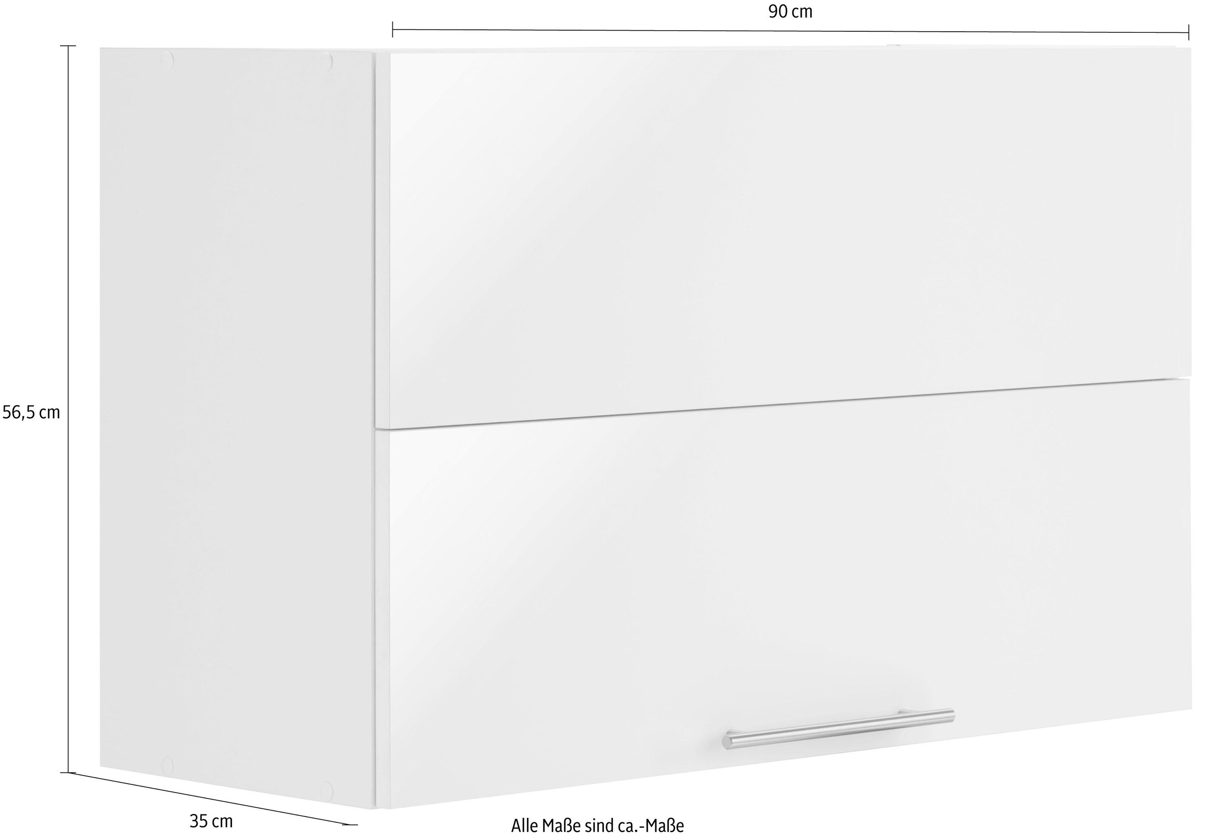 wiho Küchen Faltlifthängeschrank »Cali« Breite 90 cm