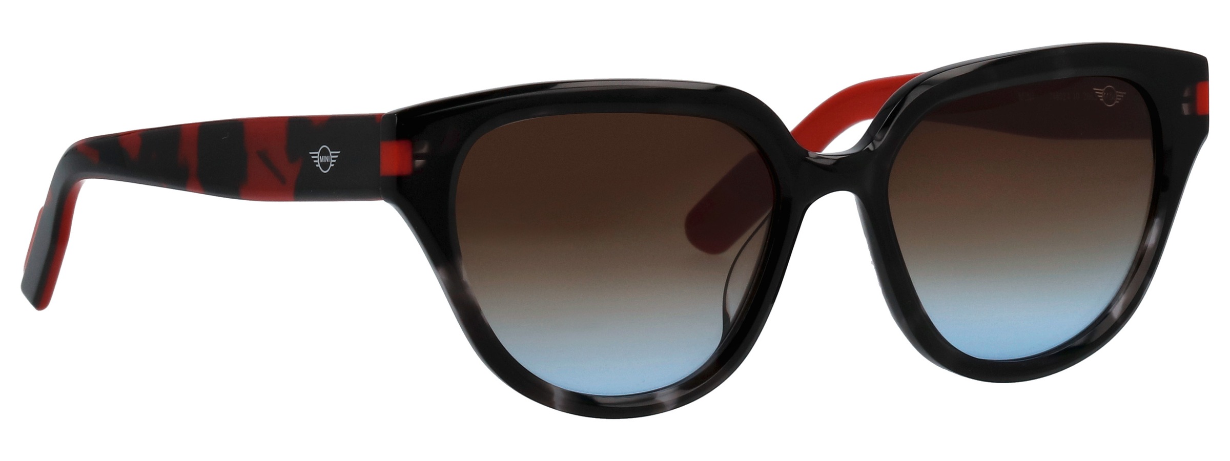 MINI EYEWEAR Lunettes de soleil »Modell 746024« Form Panto, Logoschriftzug auf Bügel, Kunststofffassung