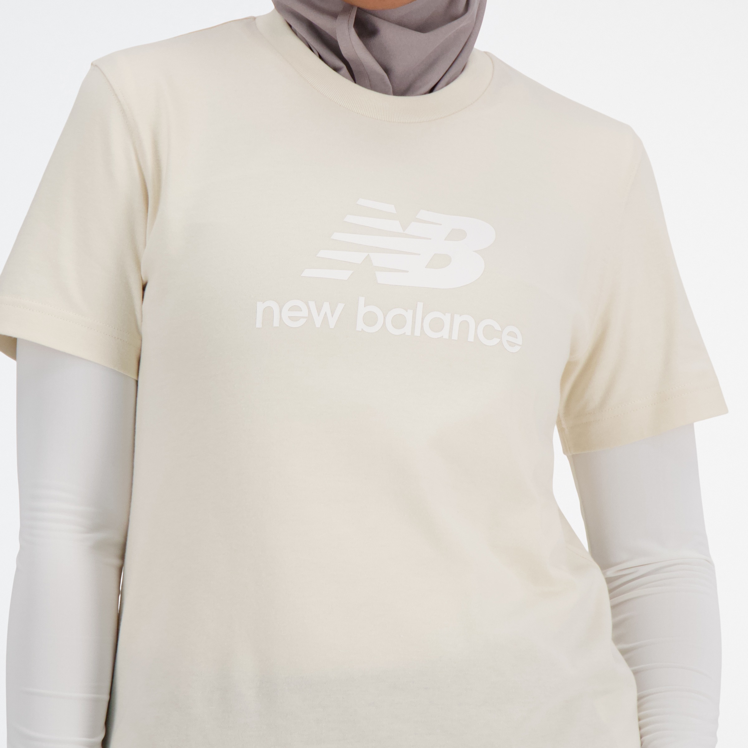 New Balance T-Shirt »SPORT ESSENTIALS JERSEY LOGO T-SHIRT« 1 tlg.