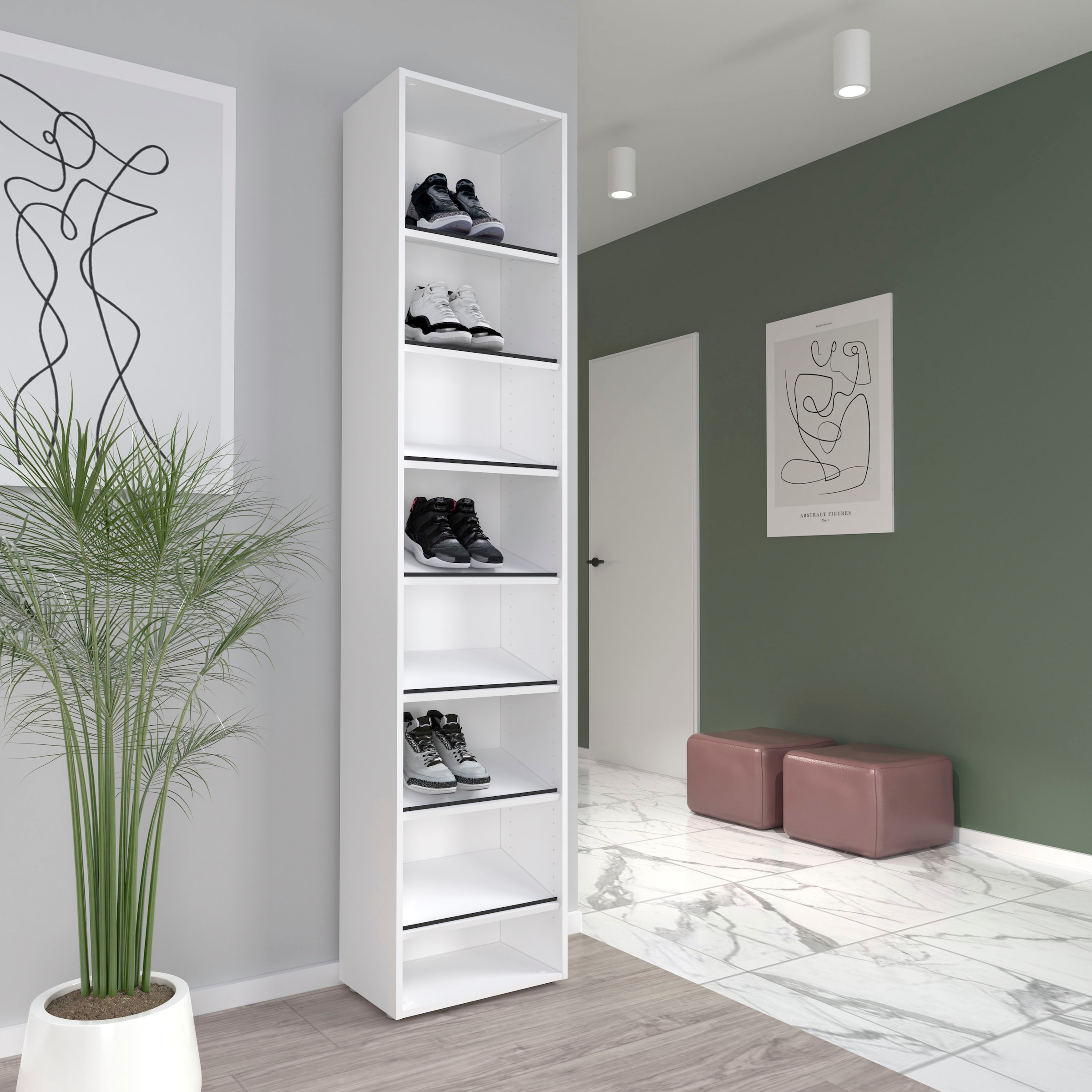 FORTE Schuhregal »Canberra« Breite 45 cm