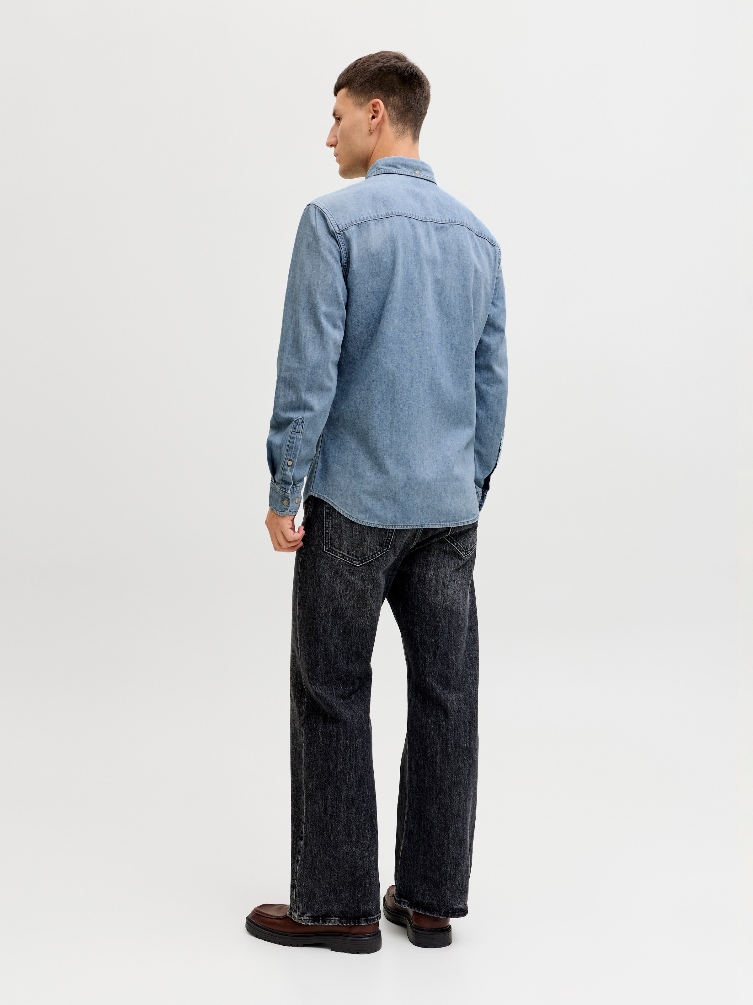 Jack & Jones Jeanshemd »JJEBROOK JJOXFORD SHIRT AKM 990 NOOS«