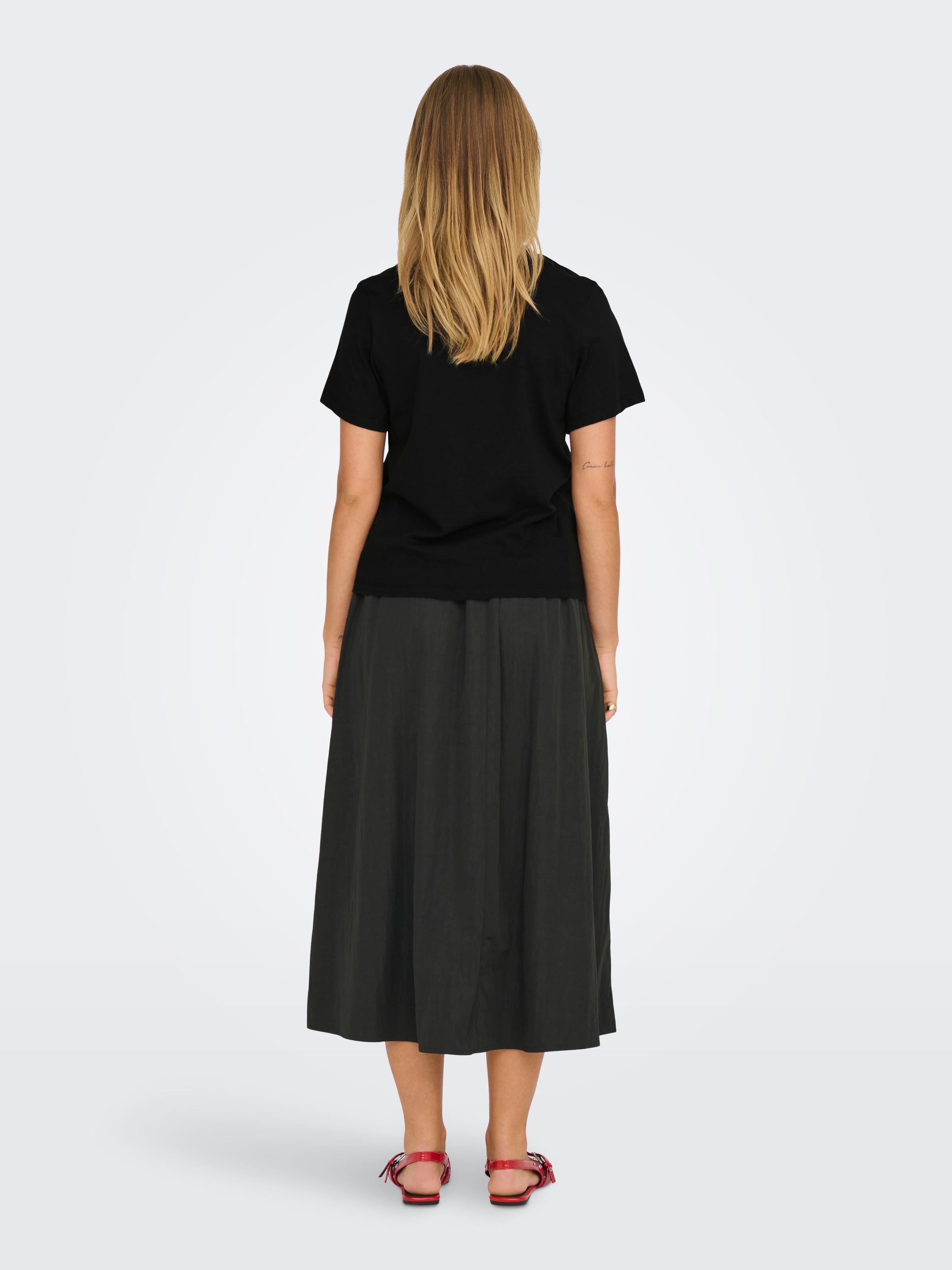 JDY Kurzarmshirt »JDYPISA S/S PRINT TOP JRS NOOS« Baumwolle, regular fit