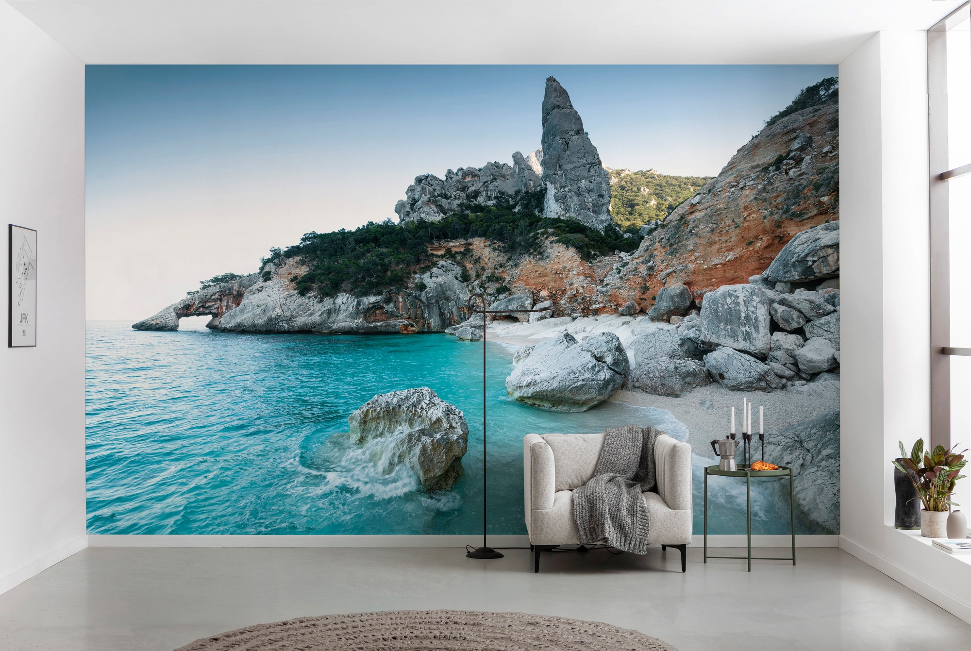 Komar Vliestapete »Digitaldruck Vlies -  Beach Tales - Grösse 450 x 280 cm« bedruckt glatt Wohnzimmer, Schlafzimmer