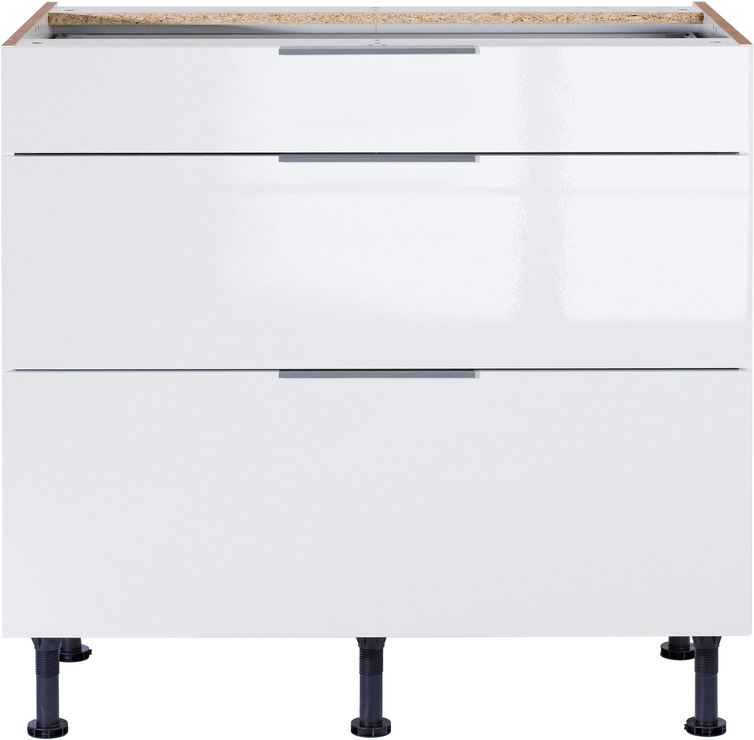 OPTIFIT Armoire basse »Tara« mit Vollauszug und Soft-Close-Funktion, Breite 90 cm