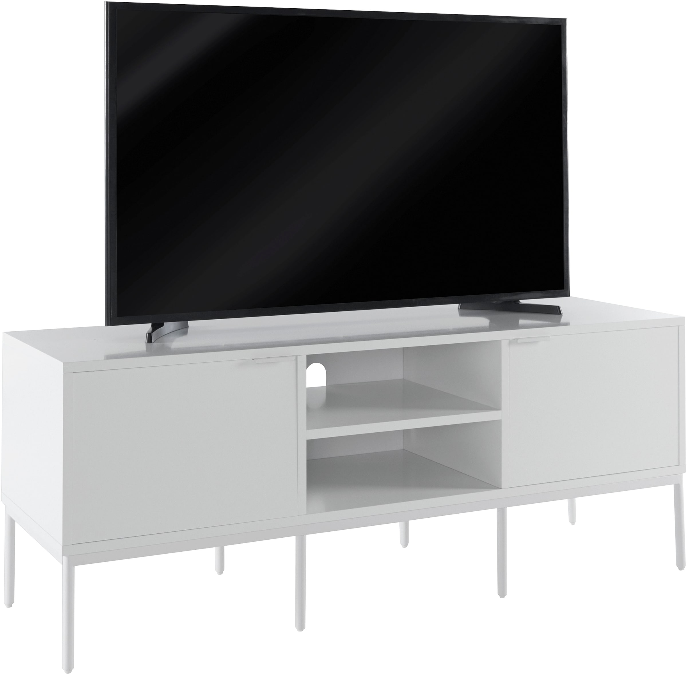 s.Oliver Meuble TV »Kallby« 1 cuis tlg. lackiertes MDF, Kabelmanagement, Soft-Close Funktion, Breite 140 cm