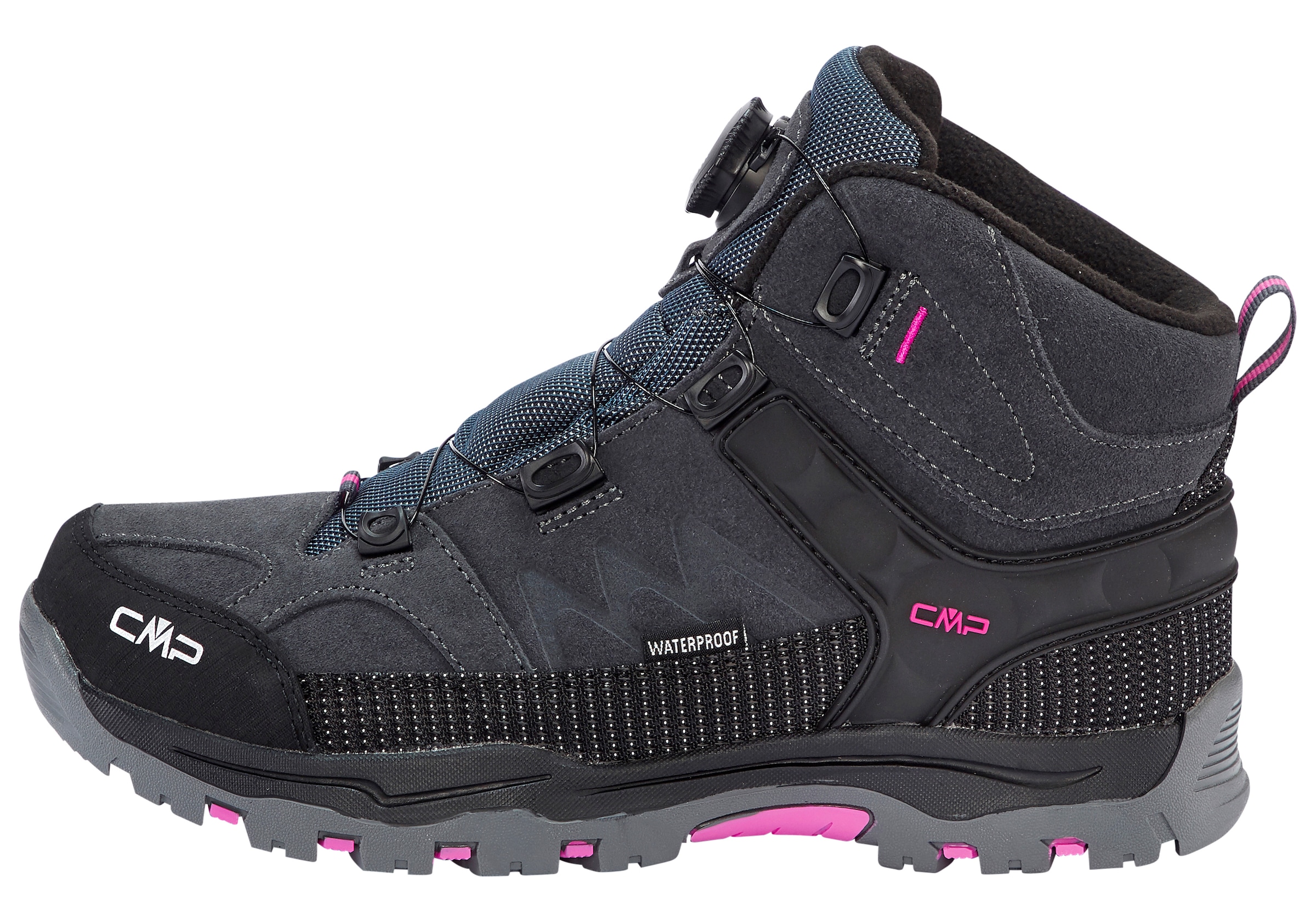 CMP Outdoorschuh »KIDS KIRUNA MID FITGO FLEECE WP TREKKING SHOES«  Winterstiefel, Winterschuhe, gefüttert,wasserdicht