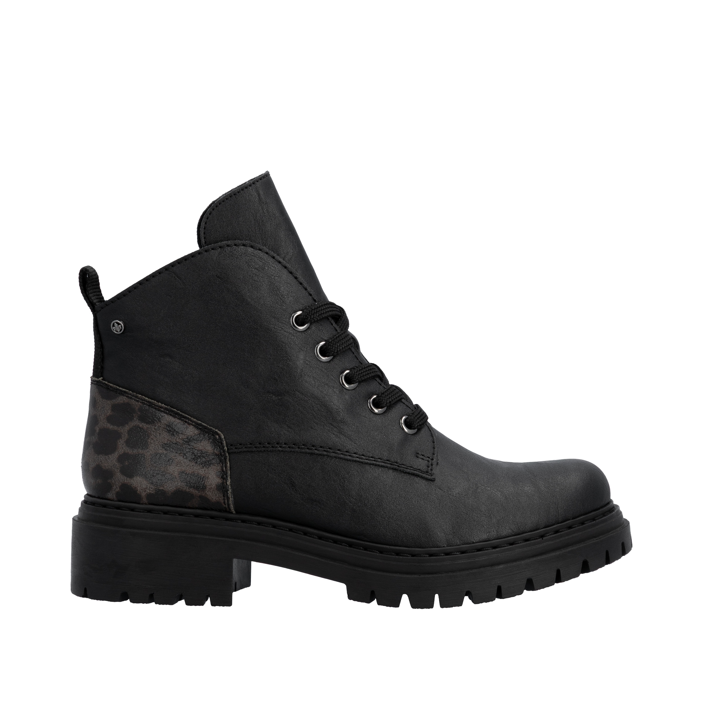 Rieker Bottines à lacets  Bottine à lacets, semelle profilée, avec fermeture éclair intérieure pratique