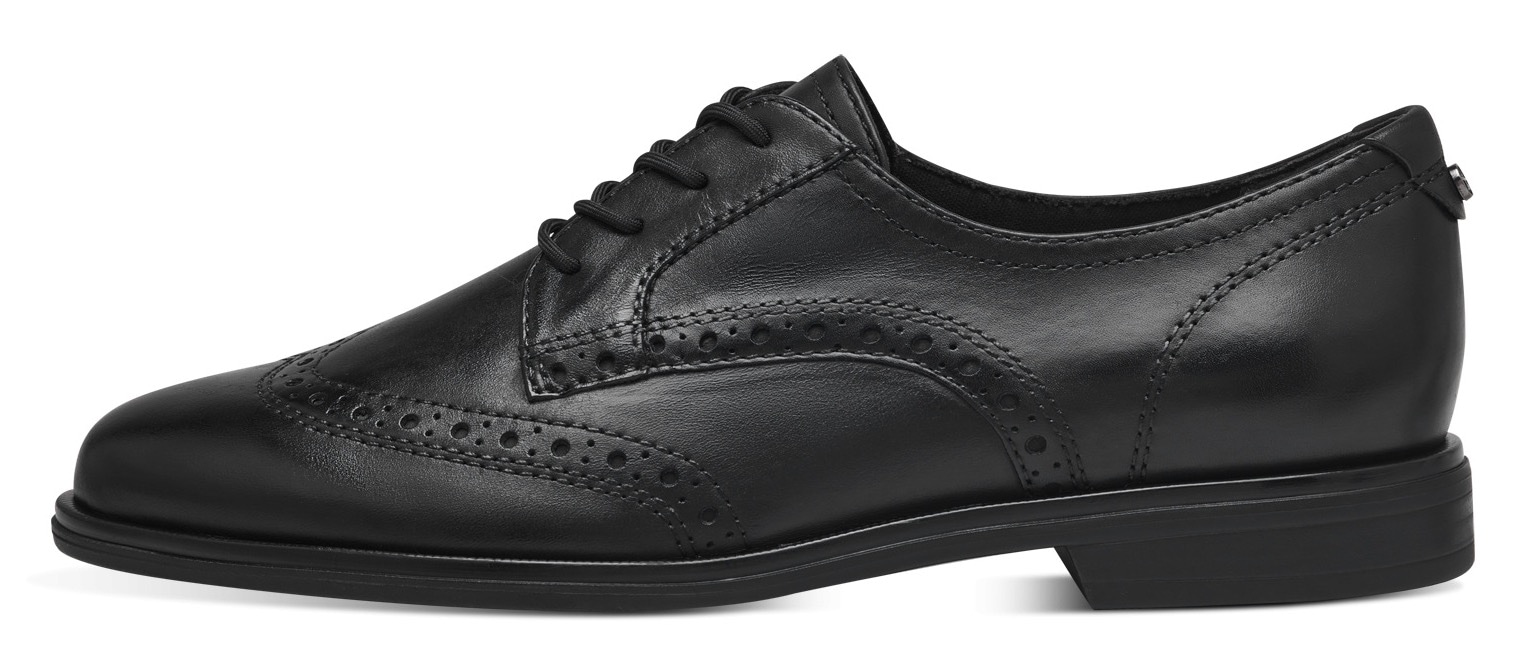 Tamaris Chaussure à lacets  , Blockabsatz, Businessschuh, Halbschuh mit Lyralochung