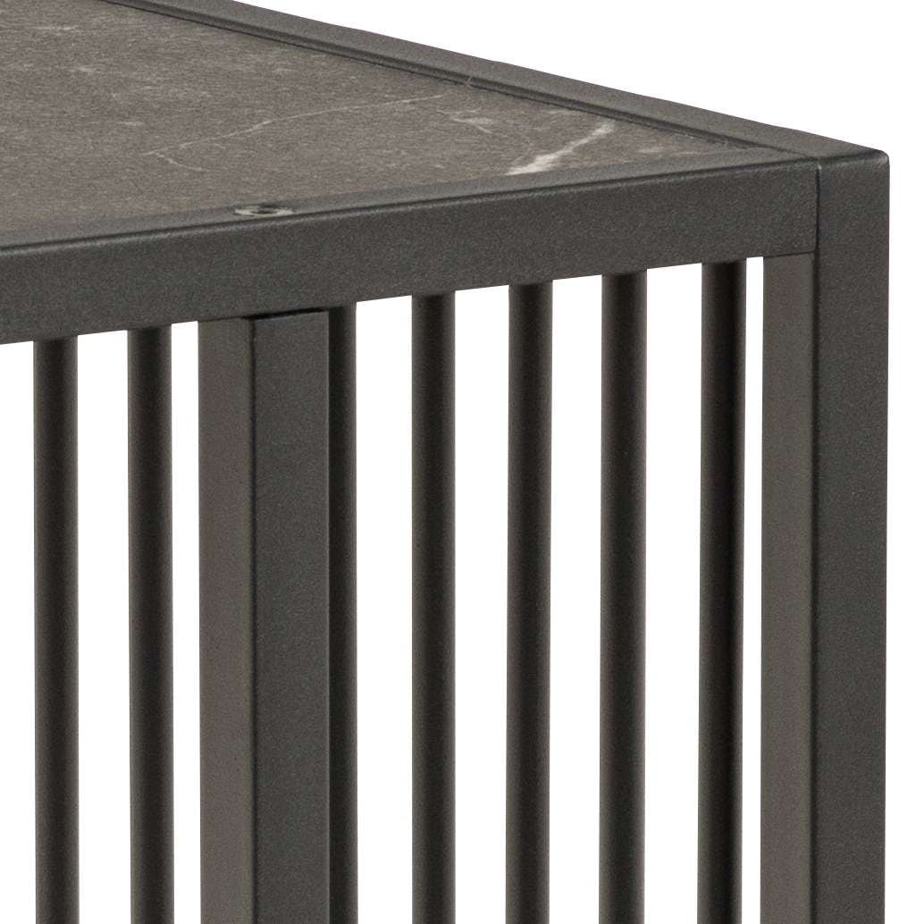 ACTONA GROUP Table basse »Strington Beistelltisch, Belastbarkeit bis 20 kg, verschiedene Grössen« table d'angle, lames métalliques, différentes plateaux, facile d'entretien
