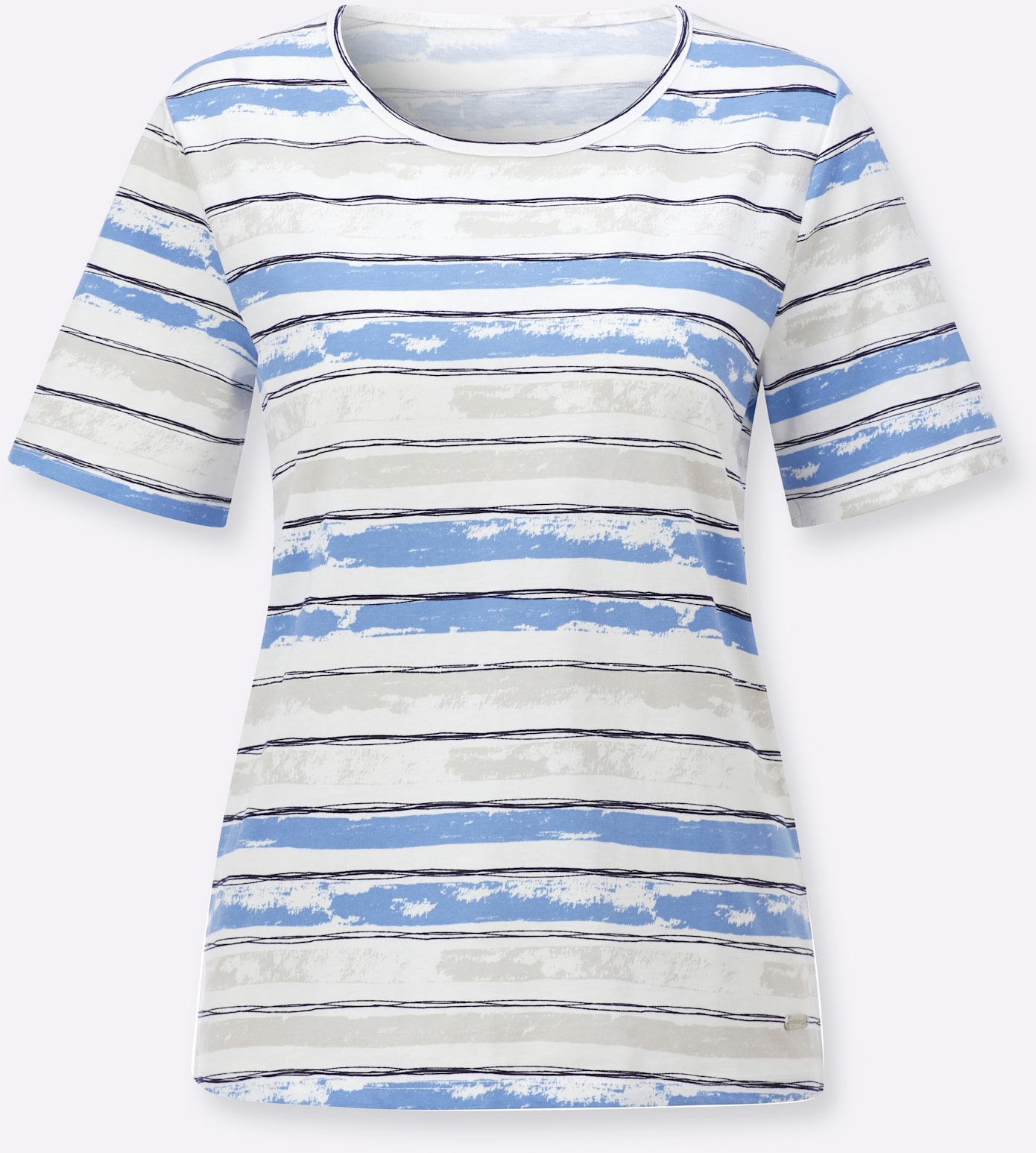 Casual Looks T-shirt à manches courtes »Ringelshirt« 1 pièces