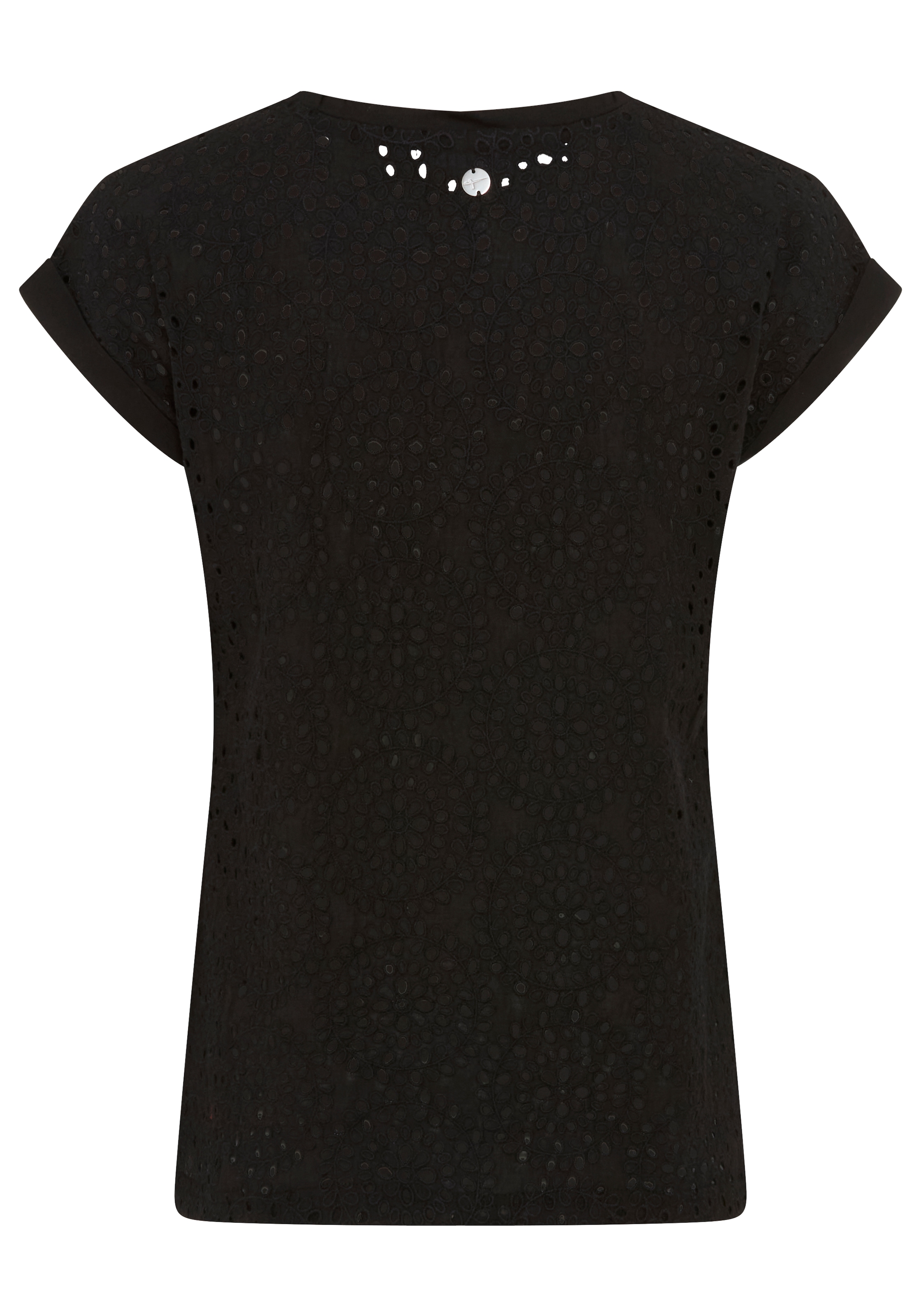 Tamaris Chemise en dentelle mit femininer Lochstickerei, femininer Stil