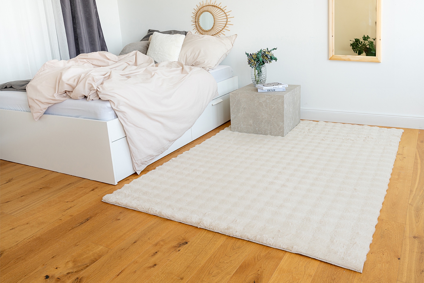 Padiro Tapis »Hailey 125« Rectangulaire 30 mm Höhe Softtouch