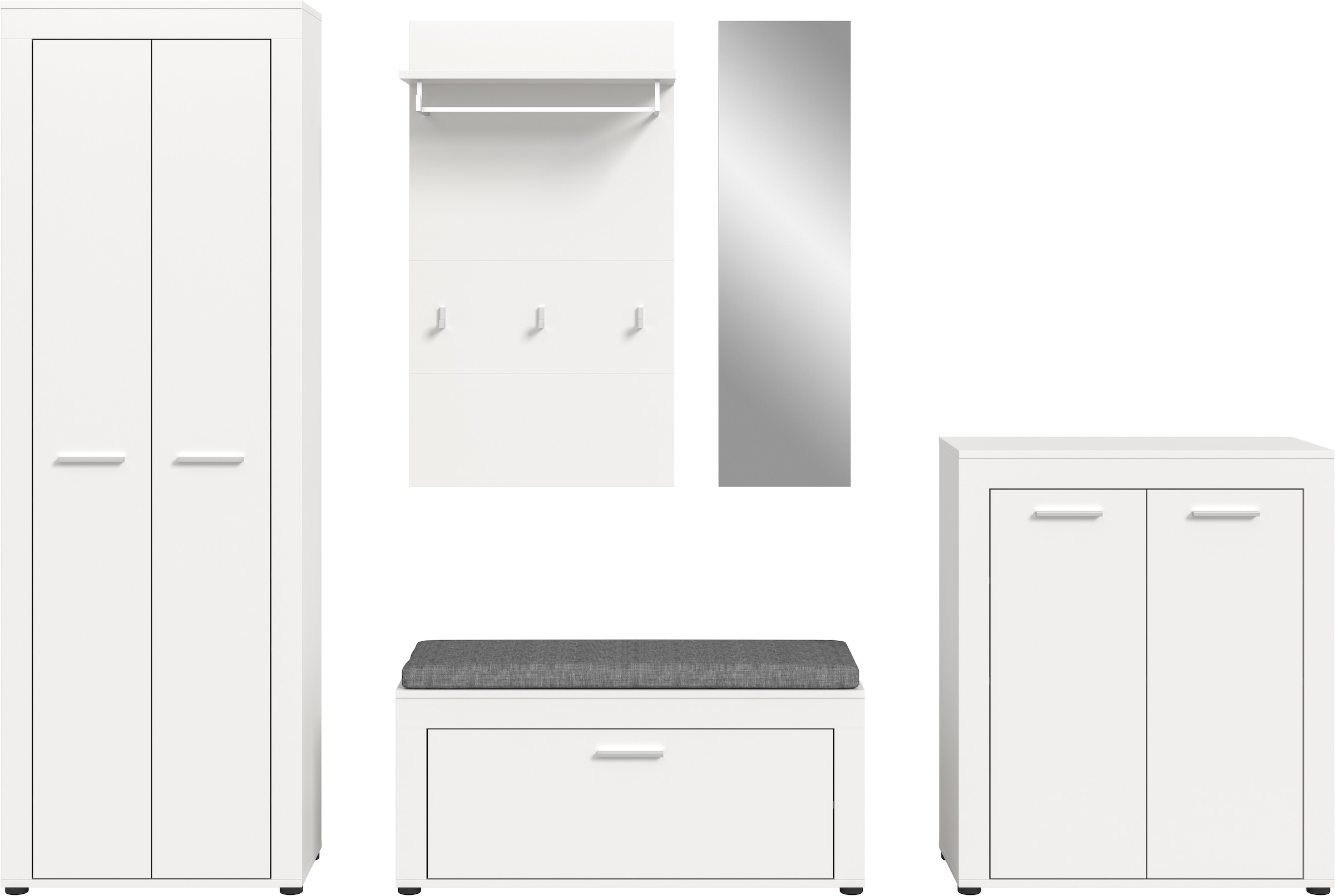 INOSIGN Ensemble de vestiaires »Aosta« Set, 6 cuis tlg.