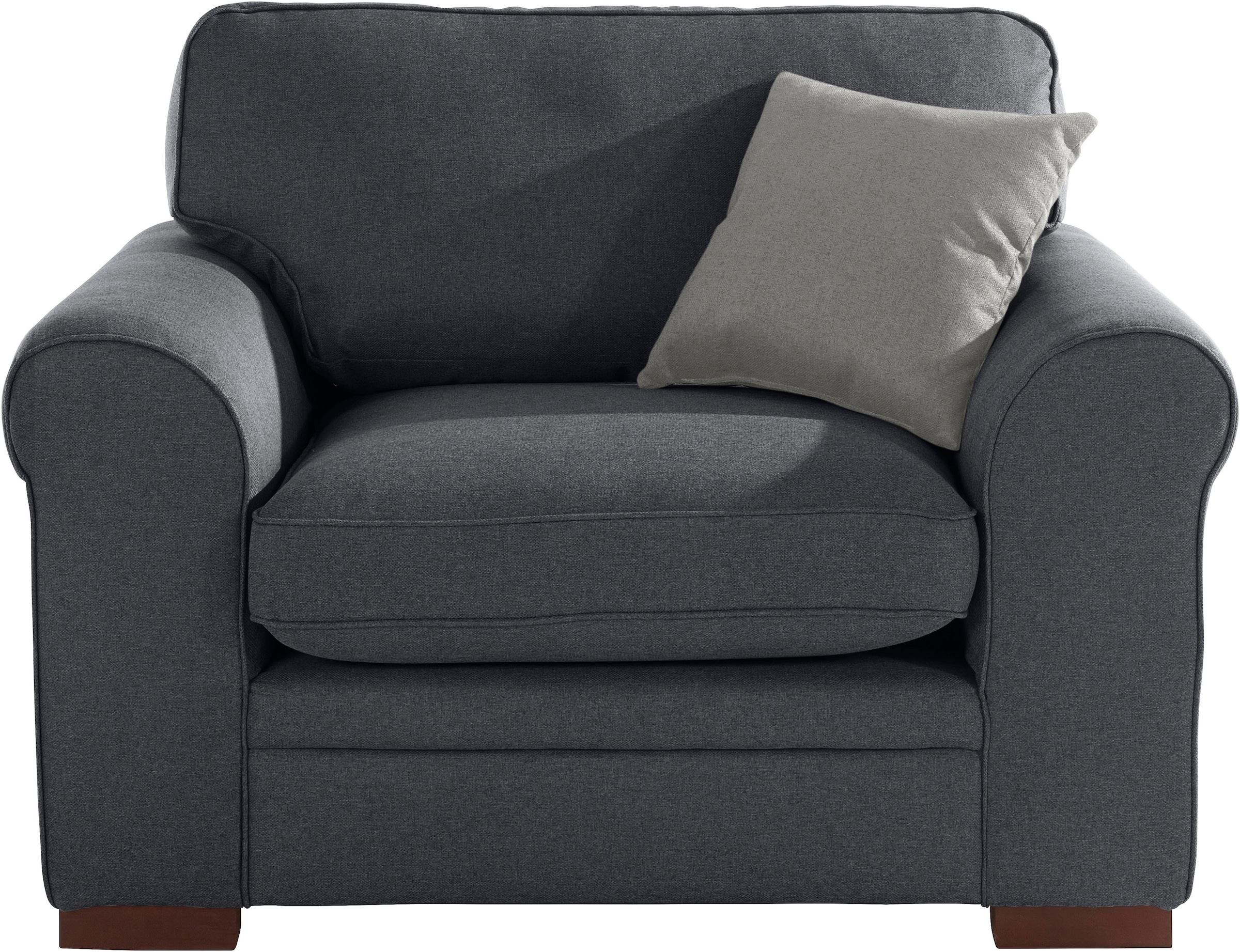 Home affaire Fauteuil »Broughton« weiche Polsterung, passend zur Serie "Broughton", in 3 Bezugsarten