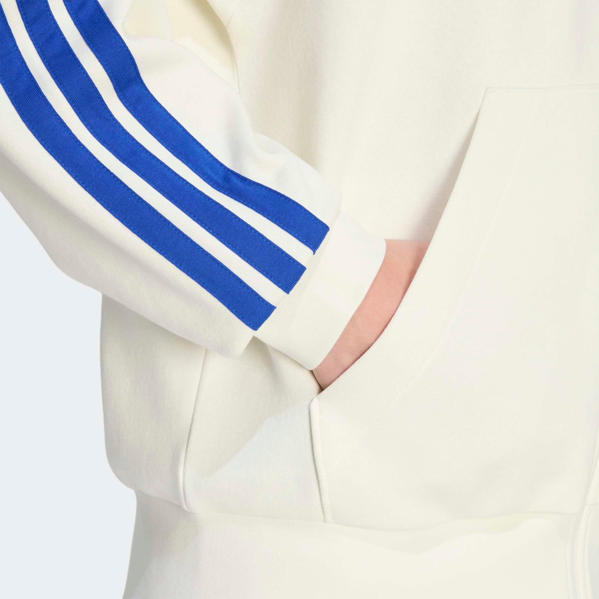 adidas Sportswear Veste sweat »ESSENTIALS 3-STREIFEN« pour course et mode sportive, avec fermeture éclair