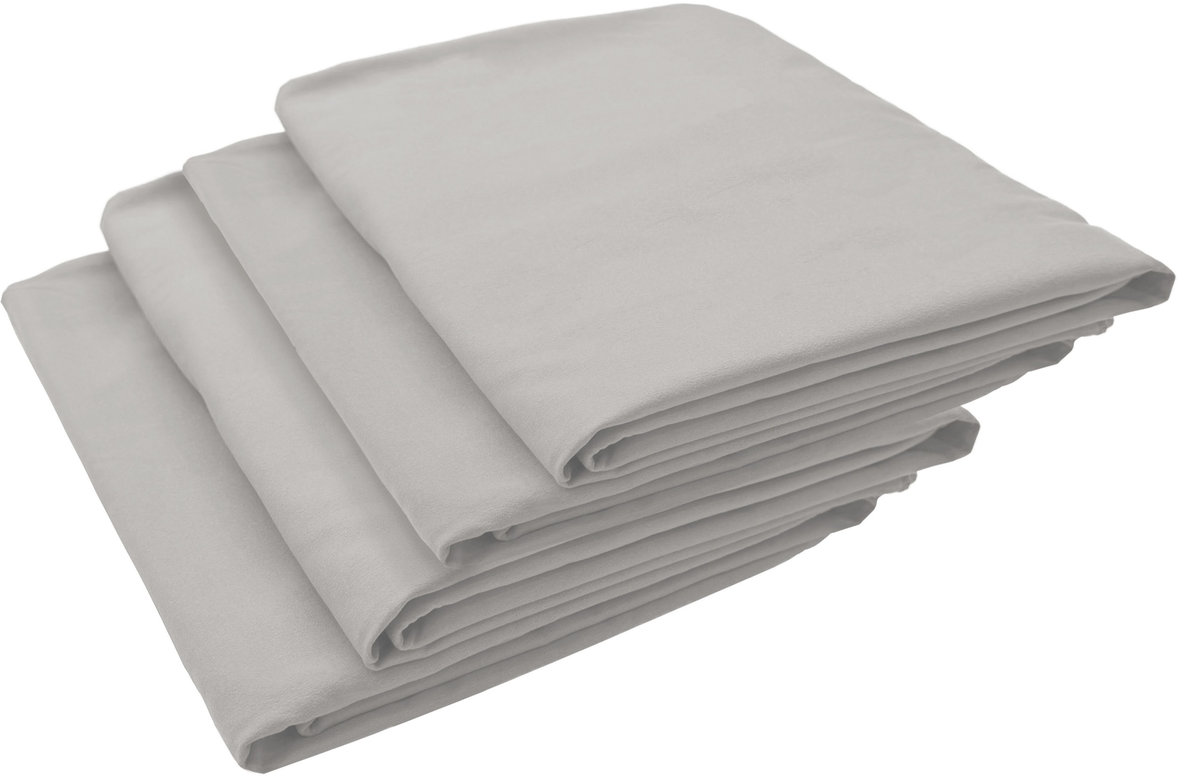 my home Handtücher »Xavi, 4 Teile, ideal als Sporthandtuch, Reisehandtuch, Strandtuch« diverse Grössen, sehr leicht, kompakt, schnelltrocknend, Mikrofaser