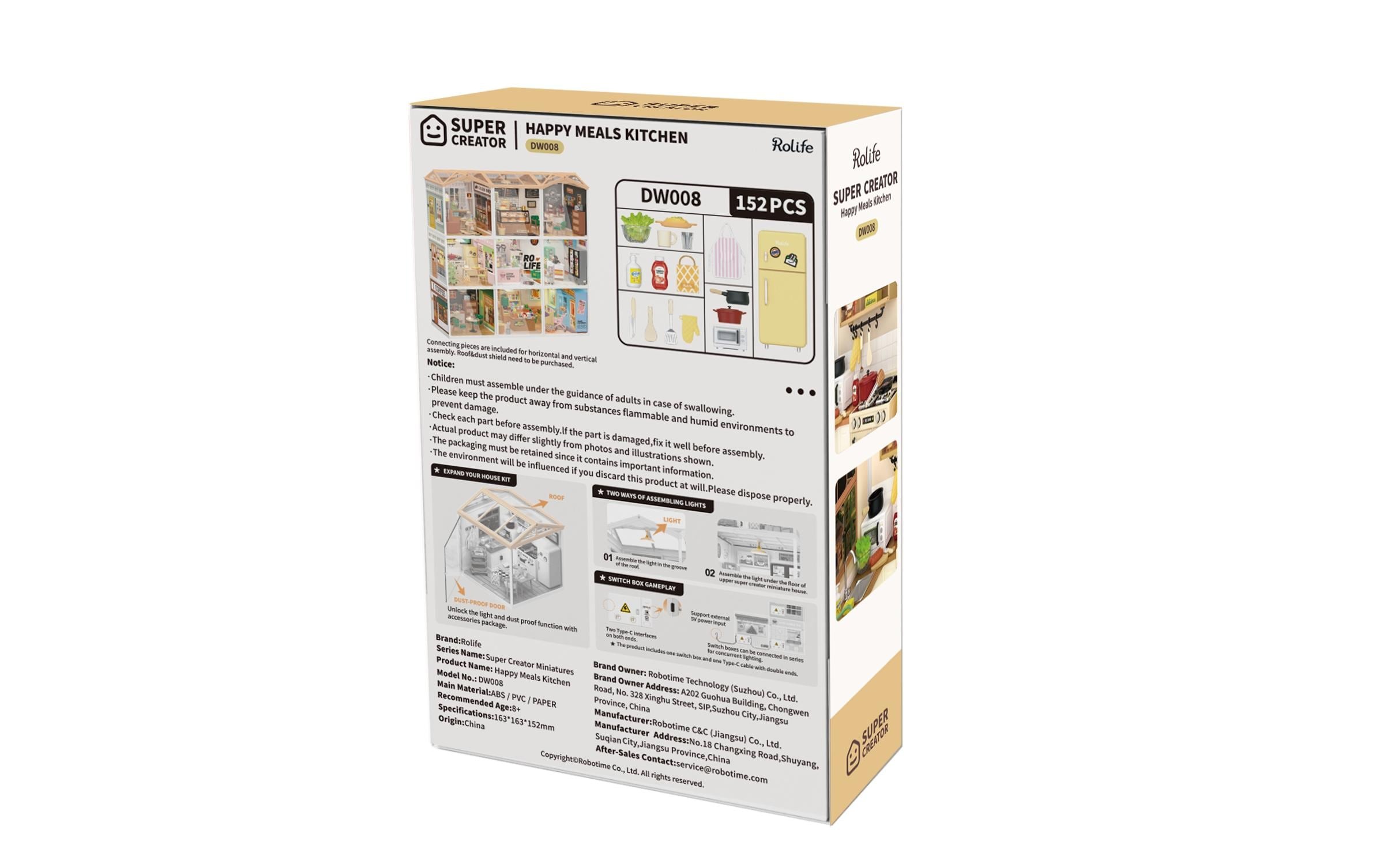   Modellbausatz »RoboTime Fröhliche Mahlzeiten Küche«