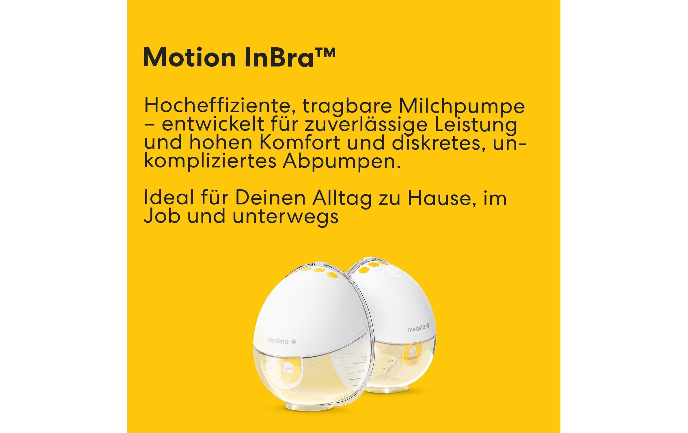 MEDELA Elektrische Milchpumpe »Motion InBra Elektrisch«