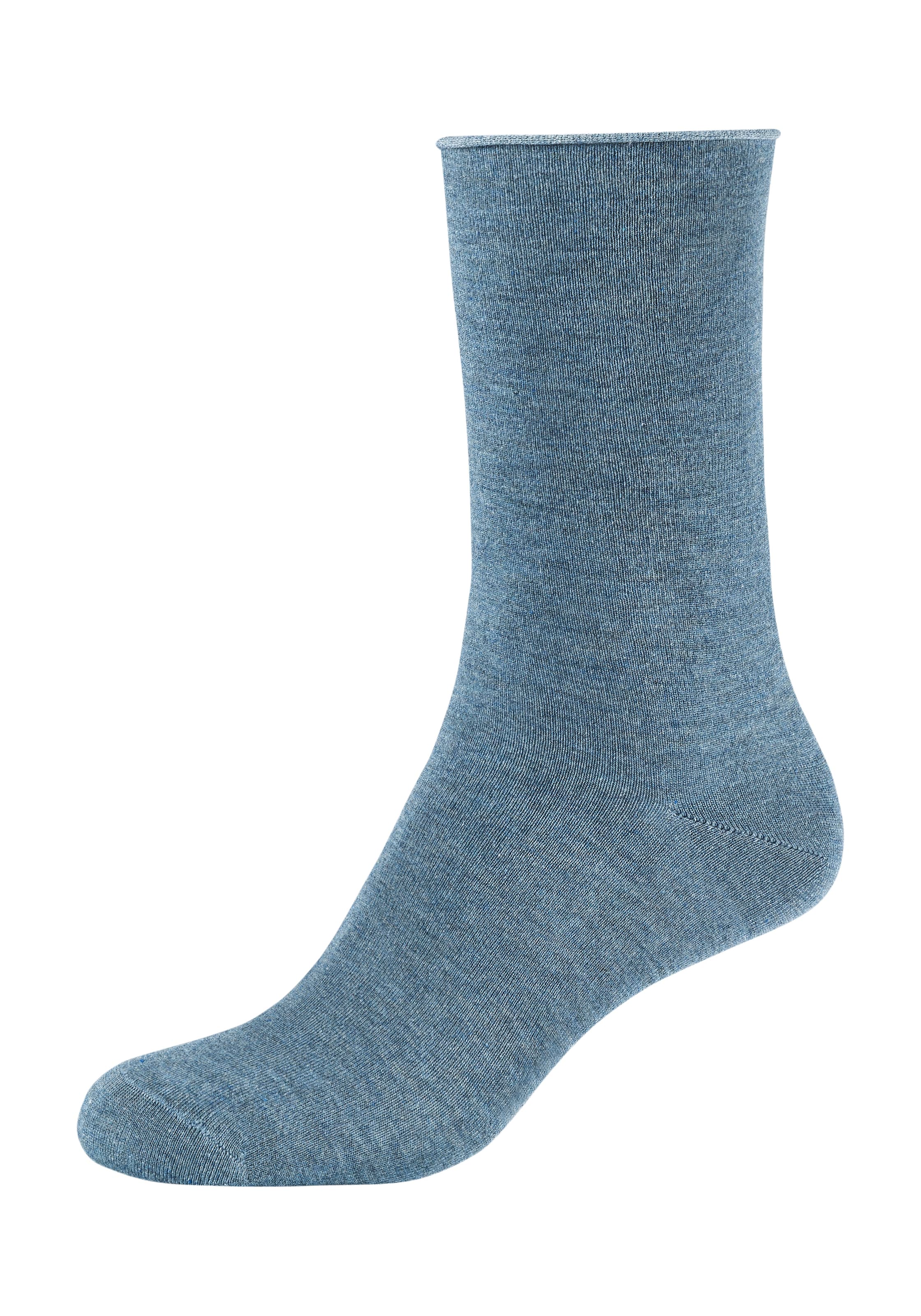 s.Oliver Socken »silky touch« 4 Stk. tlg. mit elastischem Bund