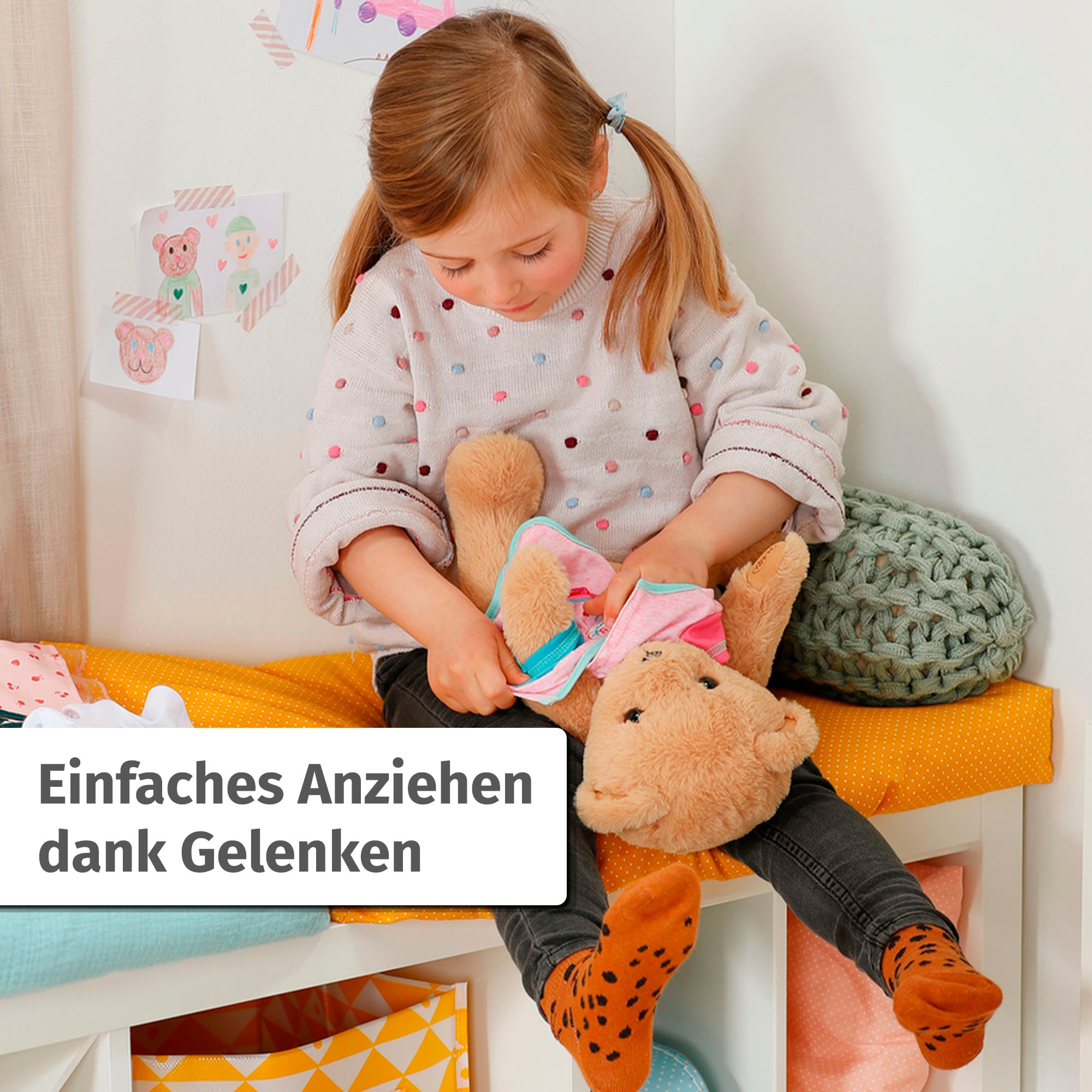 Baby Born Figurine en peluche »Singender Teddy, Deutsch«
