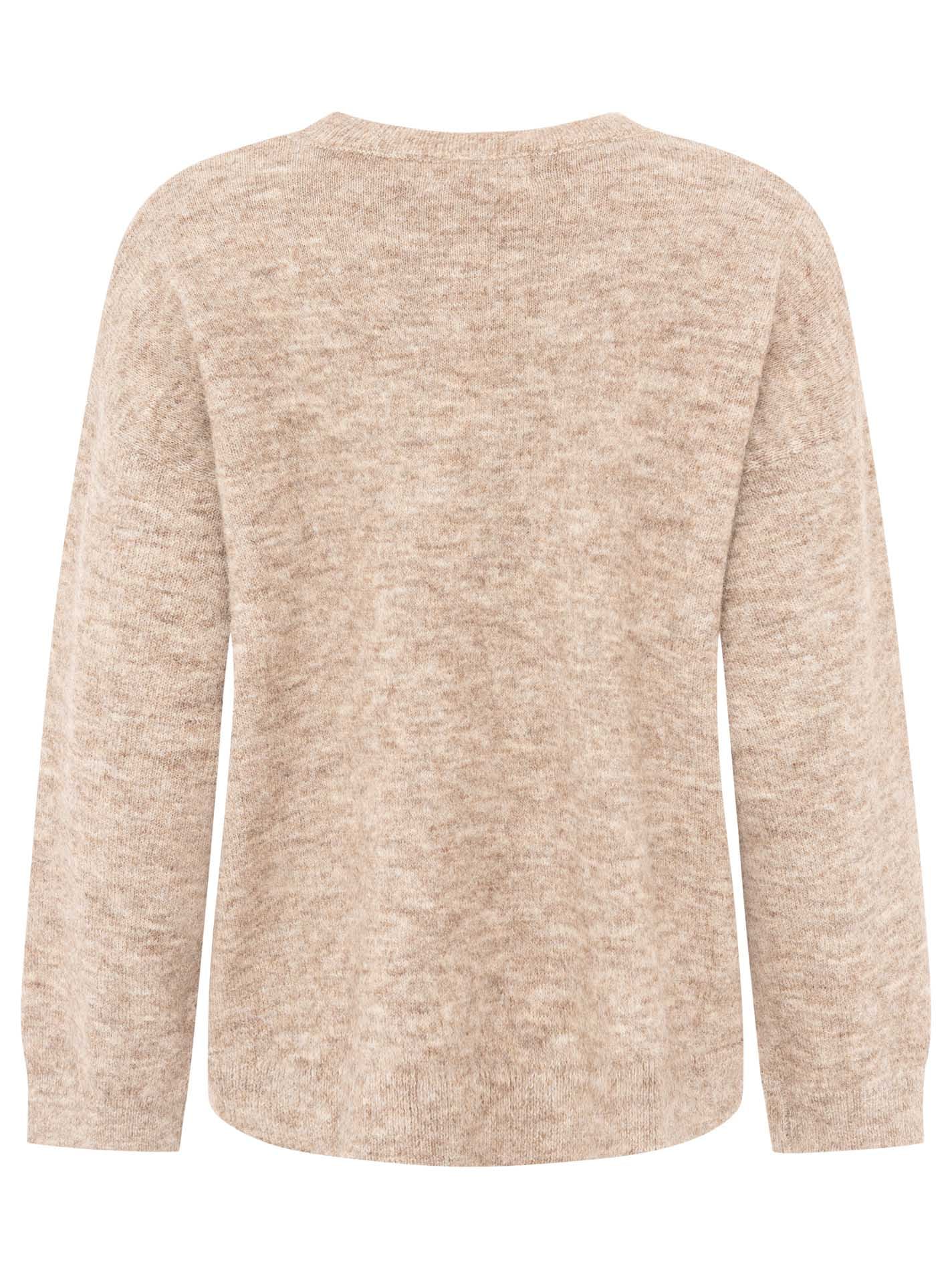 Zwillingsherz Strickpullover »"Dog Amour"« mit Hundemotiv, Rundhals, oversize, überschnittene Schultern, Strick