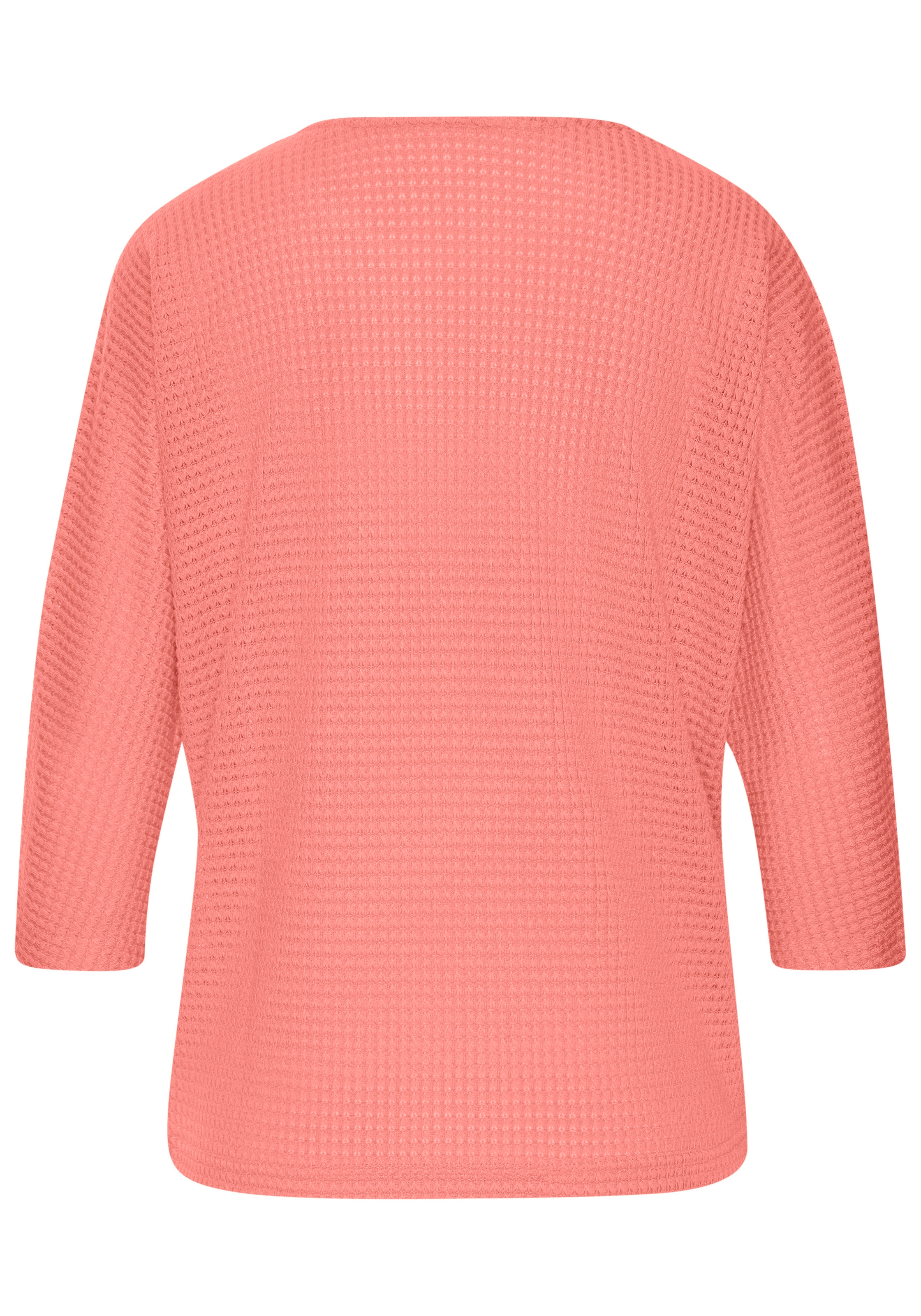 Vivance 3/4-Arm-Shirt »aus bügelfreiem Waffelstrick« aus bügelfreier Strickqualität