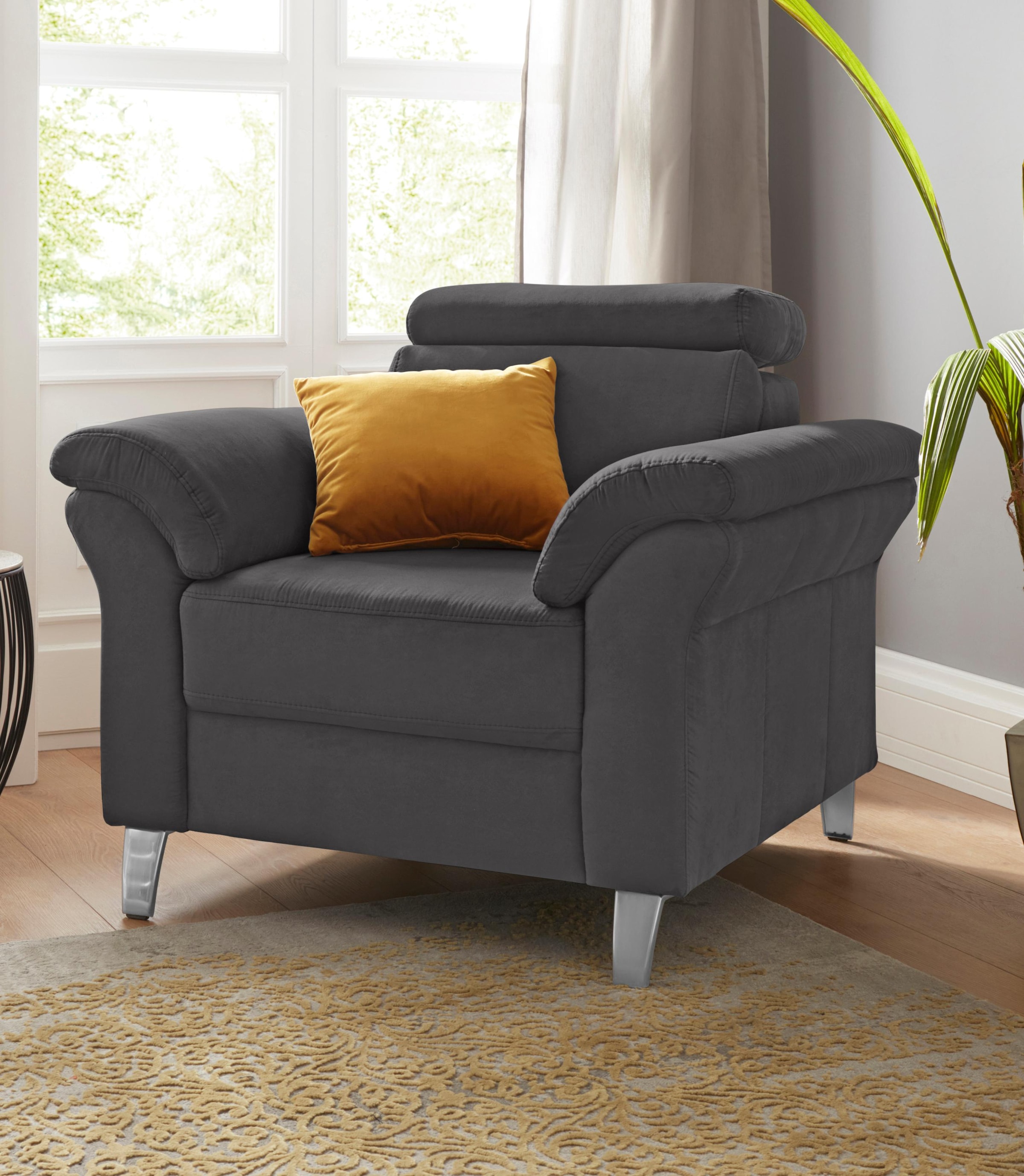 sit&more Sessel »Arngast« inklusive Federkern und Kopfteilverstellung