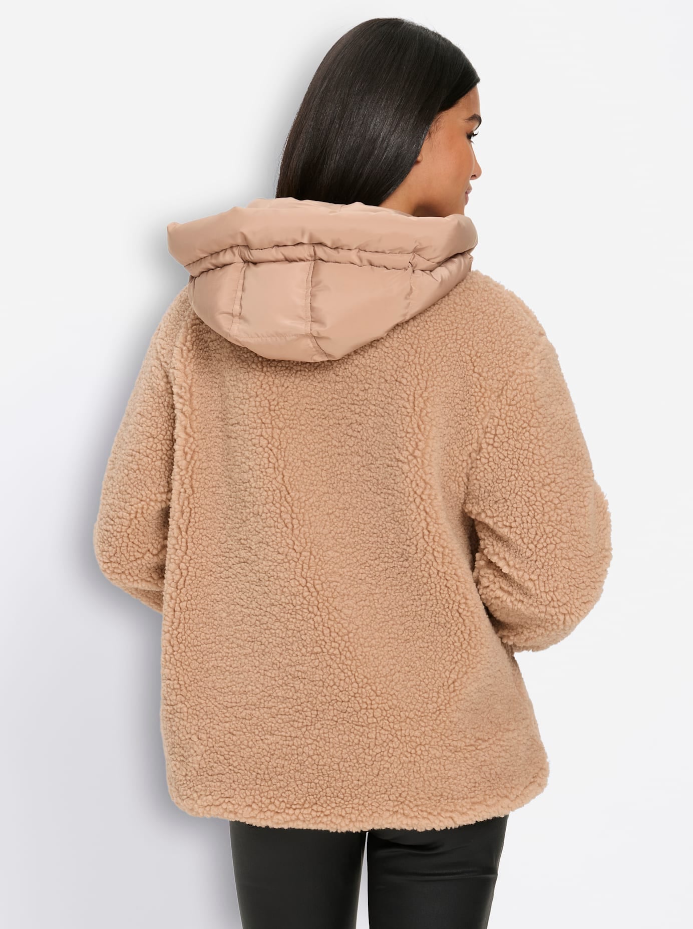heine Veste longue mit Kapuze